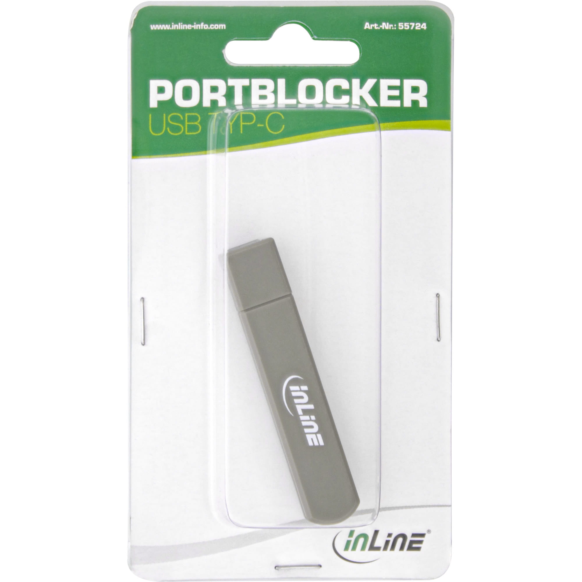InLine USB-C Portblocker - blockt bis zu 6 Ports