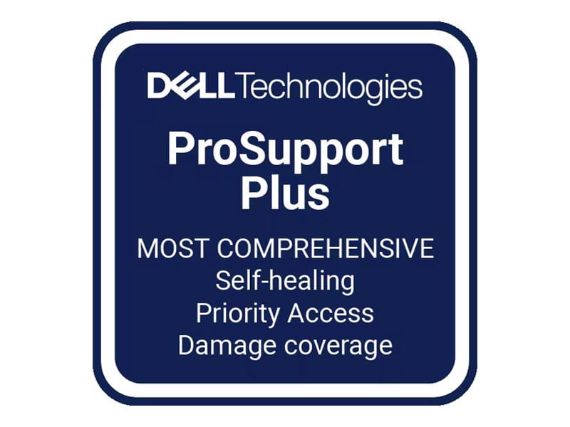 Dell Erweiterung von 3 jahre ProSupport auf 3 jahre ProSupport Plus - Serviceerweiterung - Arbeitszeit und Ersatzteile - 3 Jahre - Vor-Ort - Reaktionszeit: am nächsten Arbeitstag - für Latitude 5350, 5450 (Version 2024)