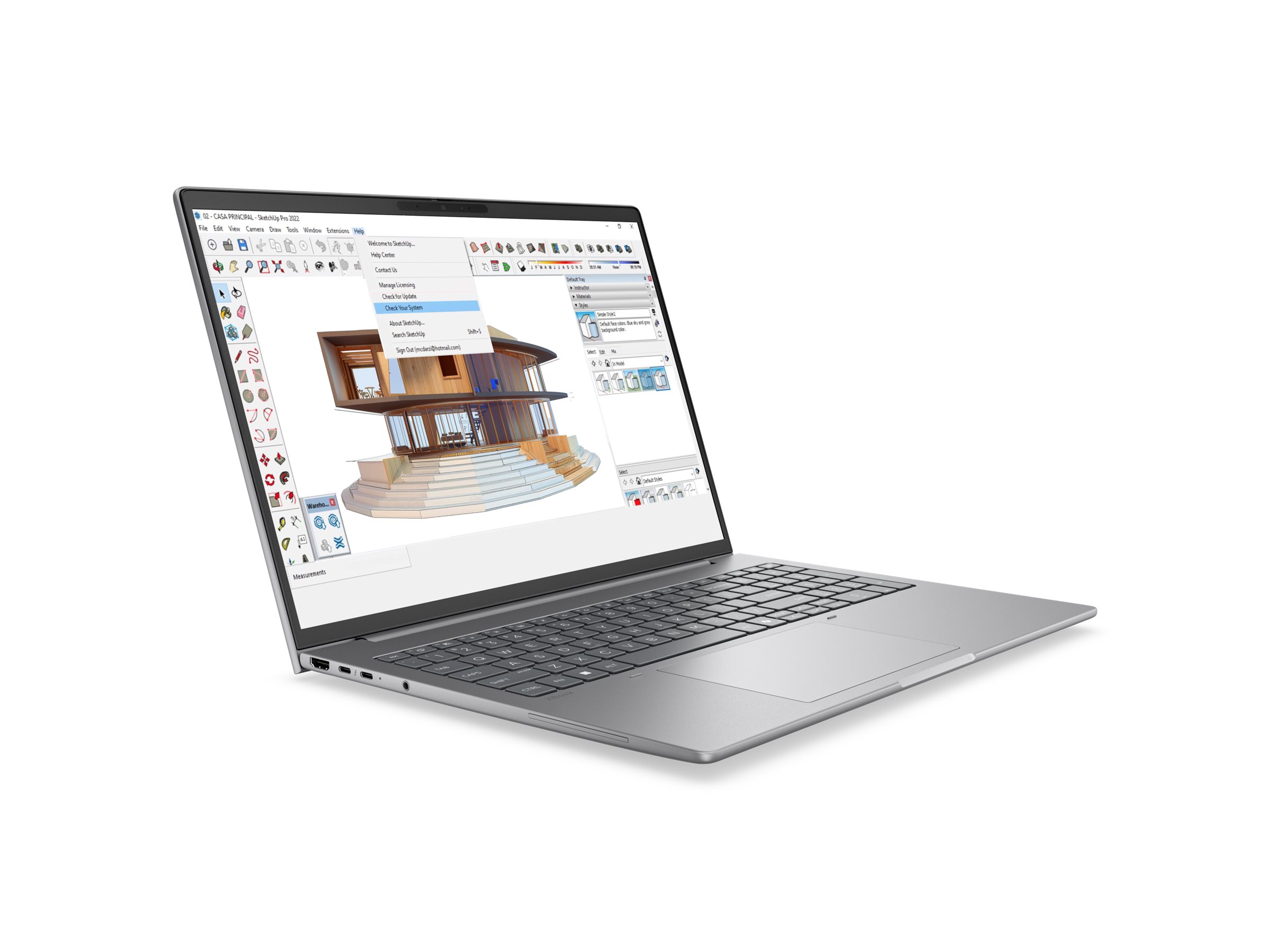 HP ZBook 8 G2a Mobile Workstation - AMD Ryzen AI 7 PRO 450 - Win 11 Pro - Radeon 840M - 48 GB RAM - 1 TB SSD NVMe - 40.6 cm (16")