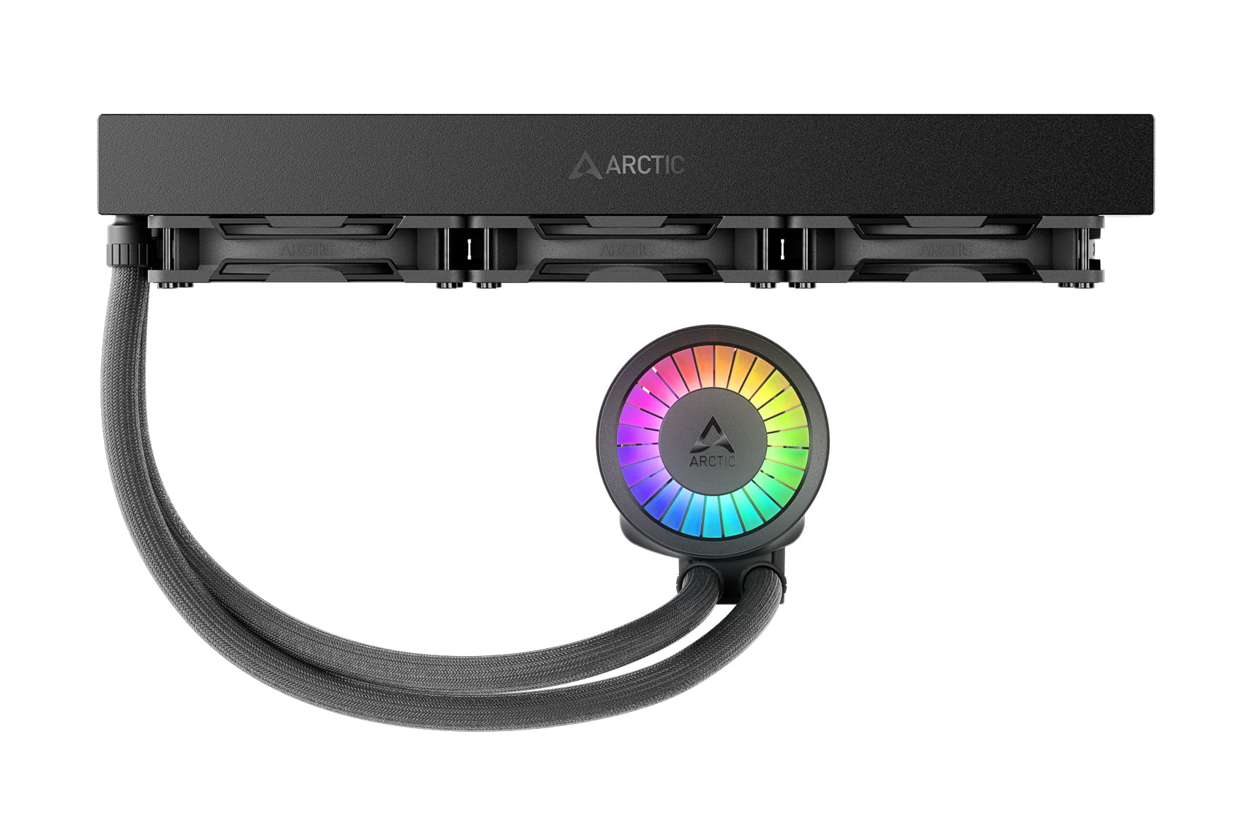 Arctic Liquid Freezer III Pro 360 A-RGB - Prozessor-Flüssigkeitskühlsystem - Kühlergröße: 360 mm - (für: AM5, AM4, LGA1700, LGA1851)