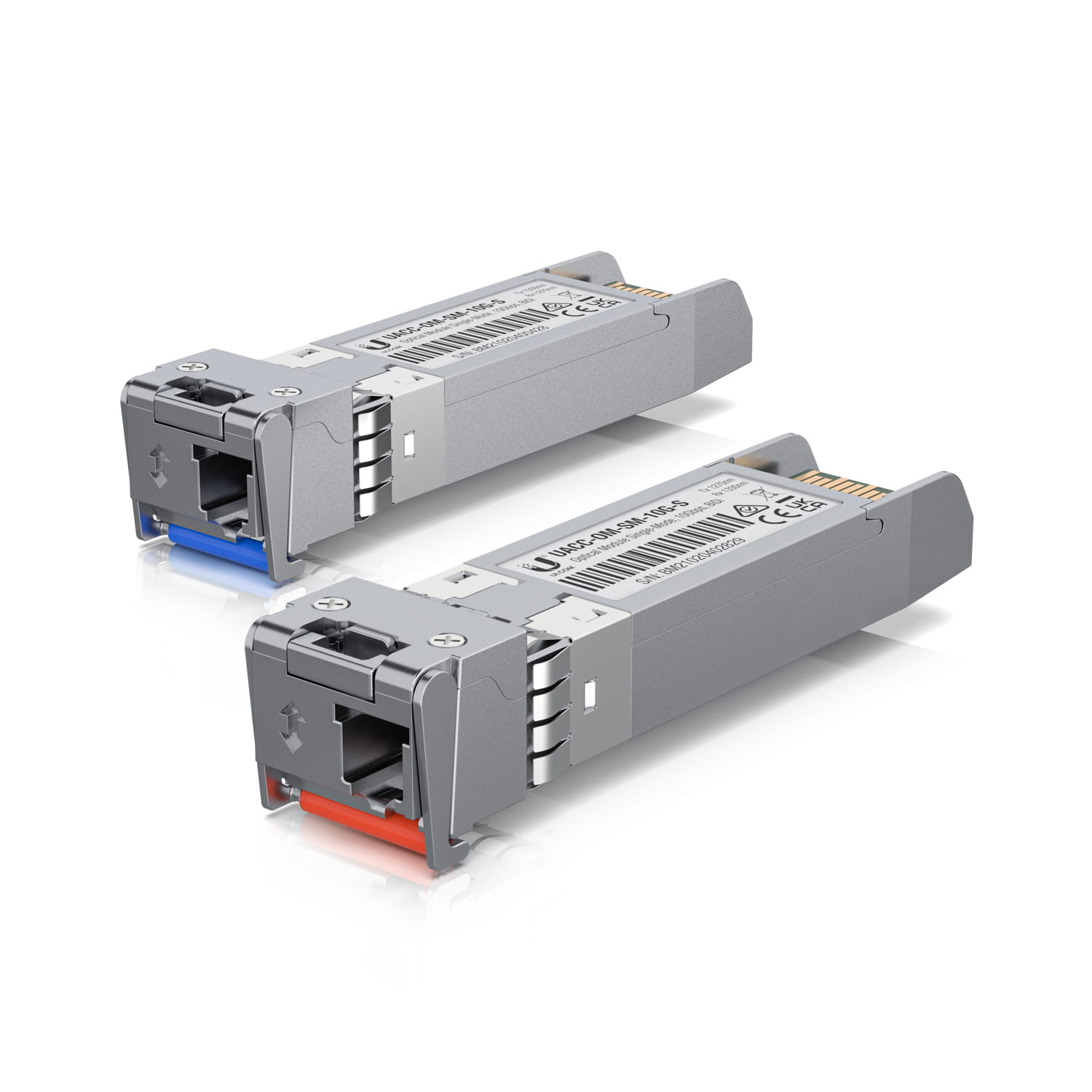Ubiquiti SFP (Mini-GBIC)-Transceiver-Modul - 10GbE - 10GBASE-BiDi - LC Single-Modus - bis zu 10 km - 1270 nm / 1330 nm (Packung mit 2)