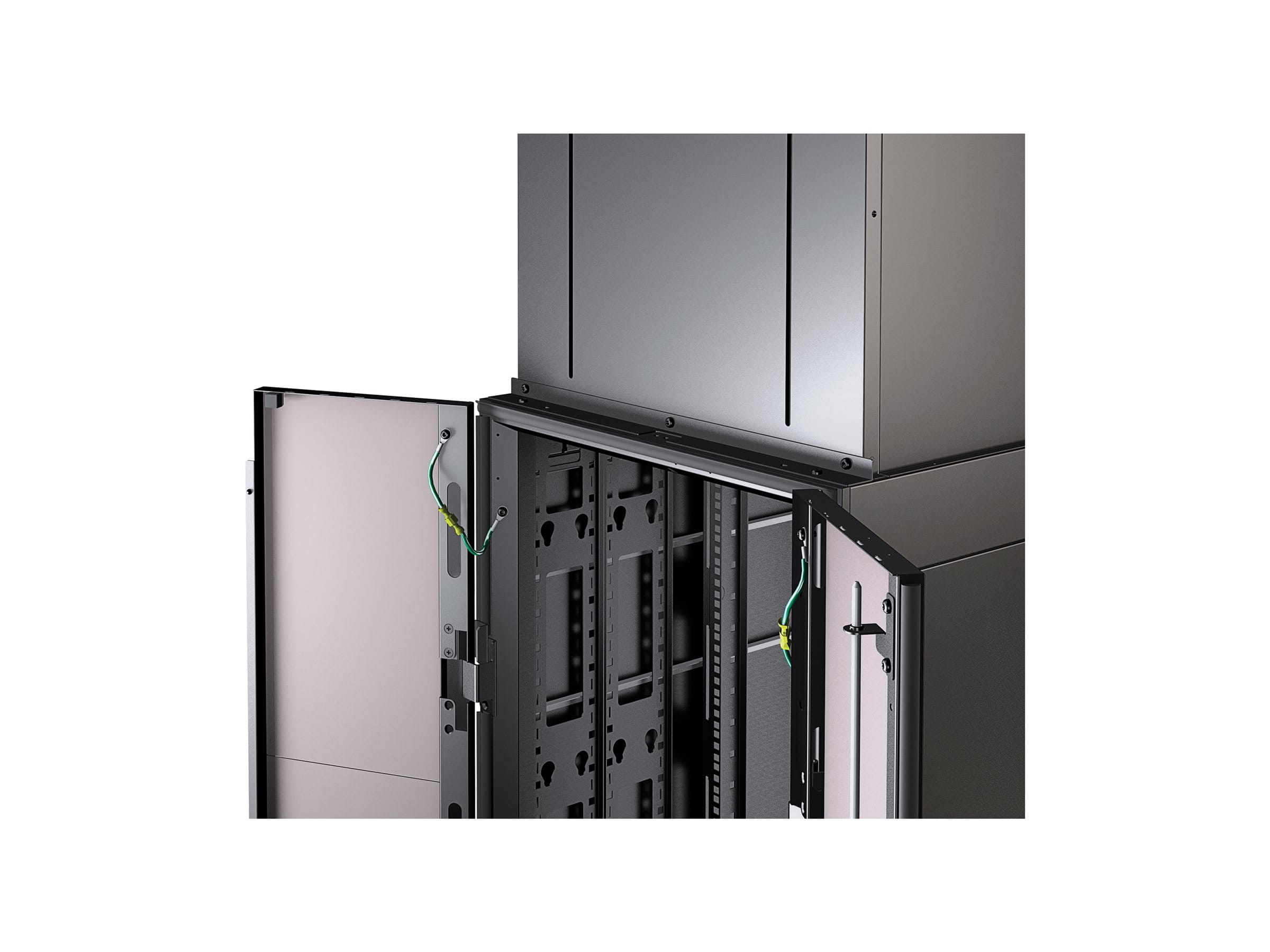 APC Rack-Abluftrohr - Schwarz - für P/N: AR3357X674