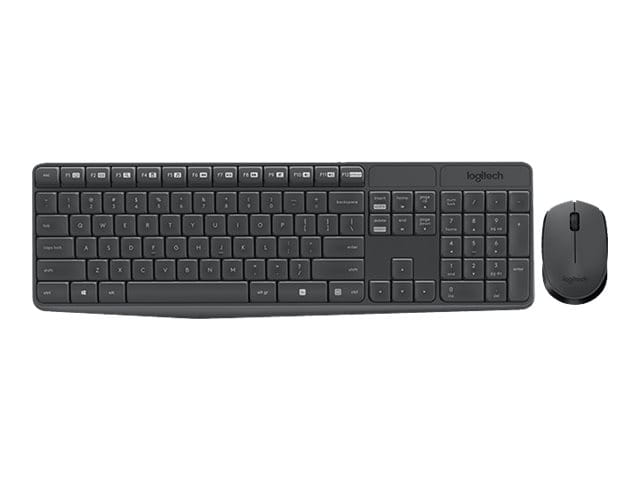 Logitech MK235 - Tastatur-und-Maus-Set - kabellos