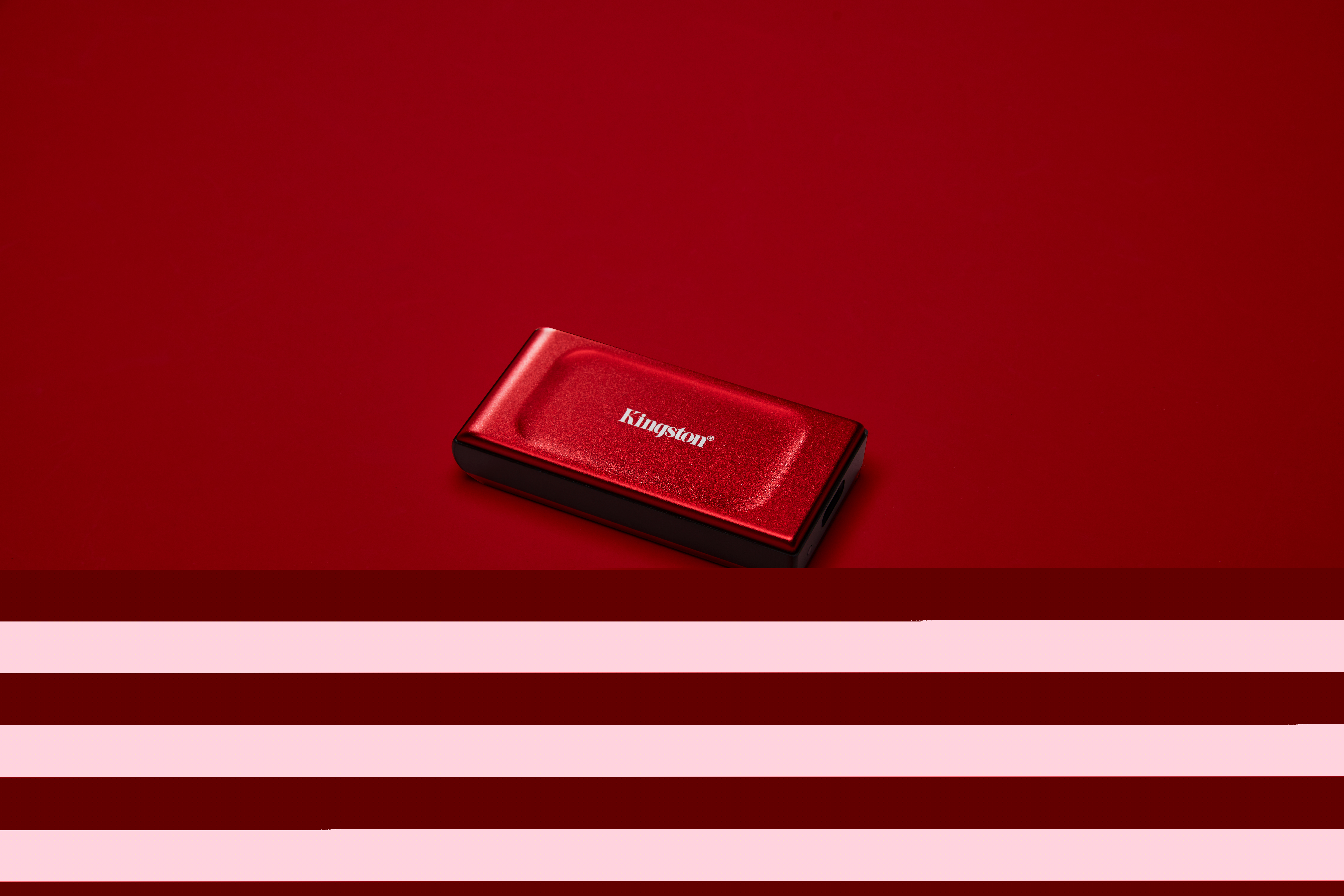 Kingston XS1000 - SSD - 1 TB - extern (tragbar) - USB 3.2 Gen 2 (USB-C Steckverbinder)