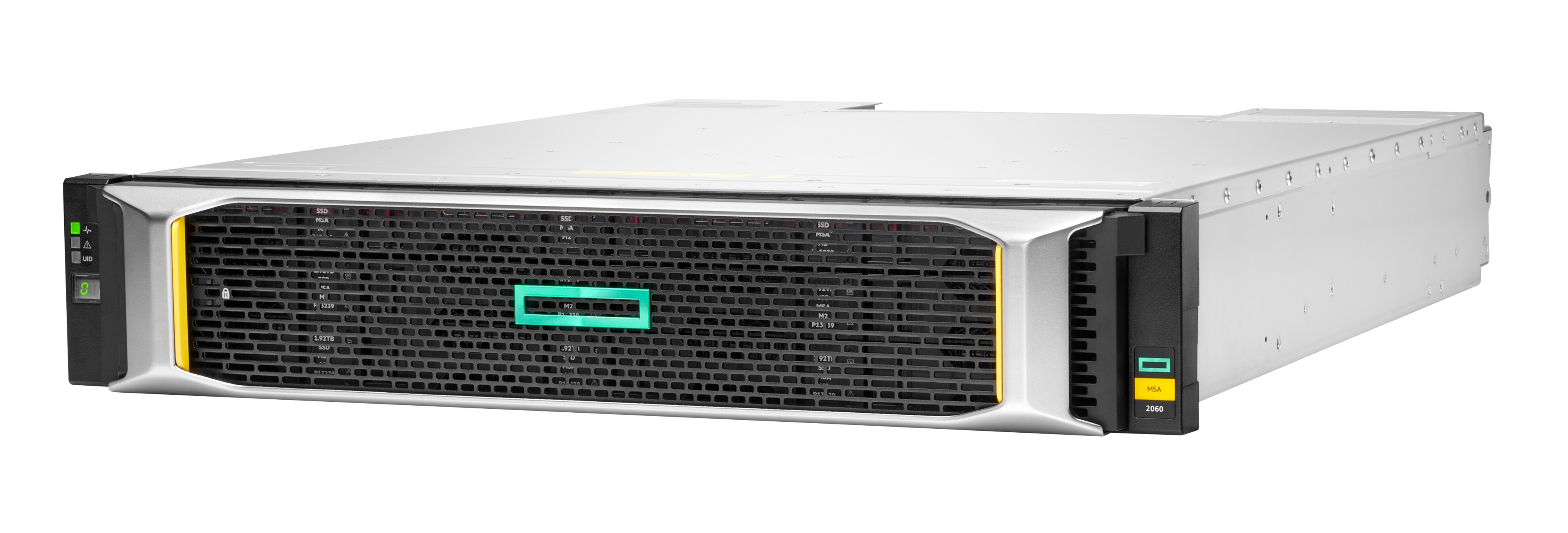 HPE Modular Smart Array 2060 LFF 2x10/25GbE iSCSI 4-port Controller Storage Array - Festplatten-Array - 0 TB - 12 Schächte (SAS-3)