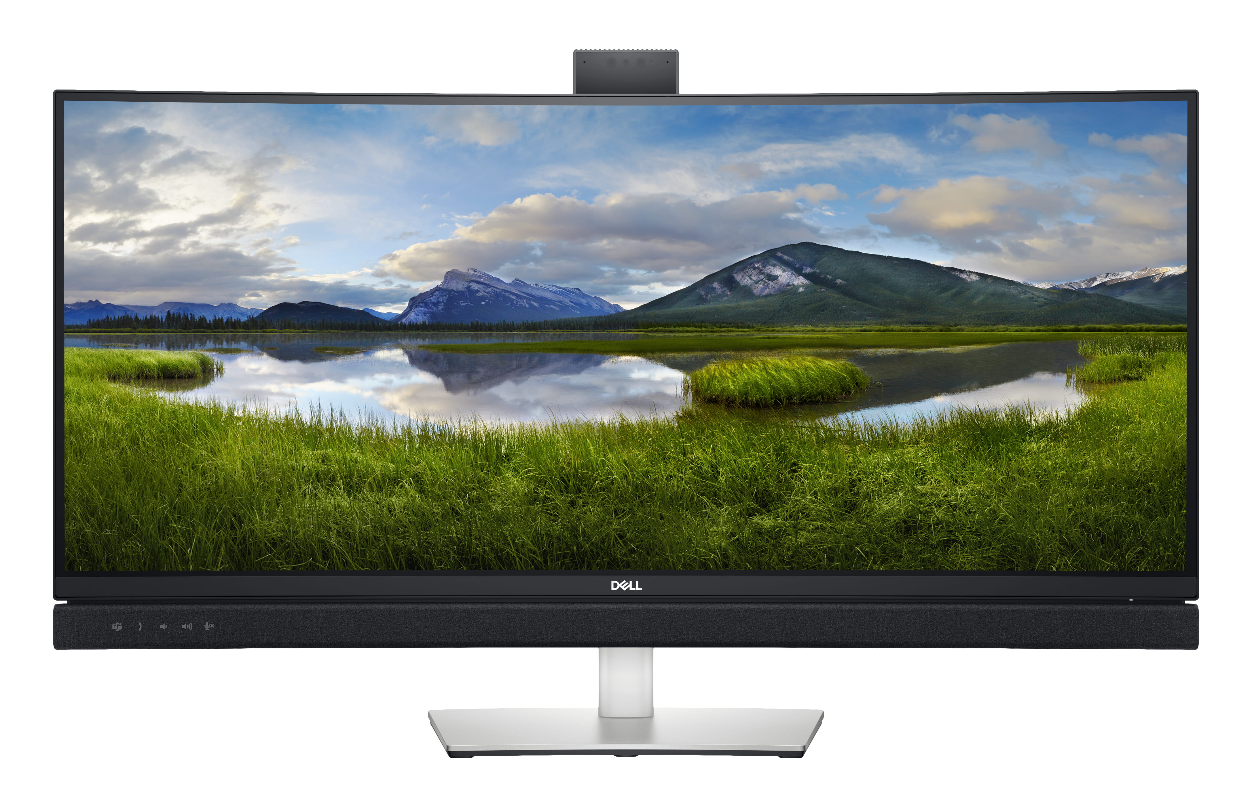Dell 34 Video Conferencing Monitor C3422WE - LED-Monitor - gebogen - 86.71 cm (34.14")