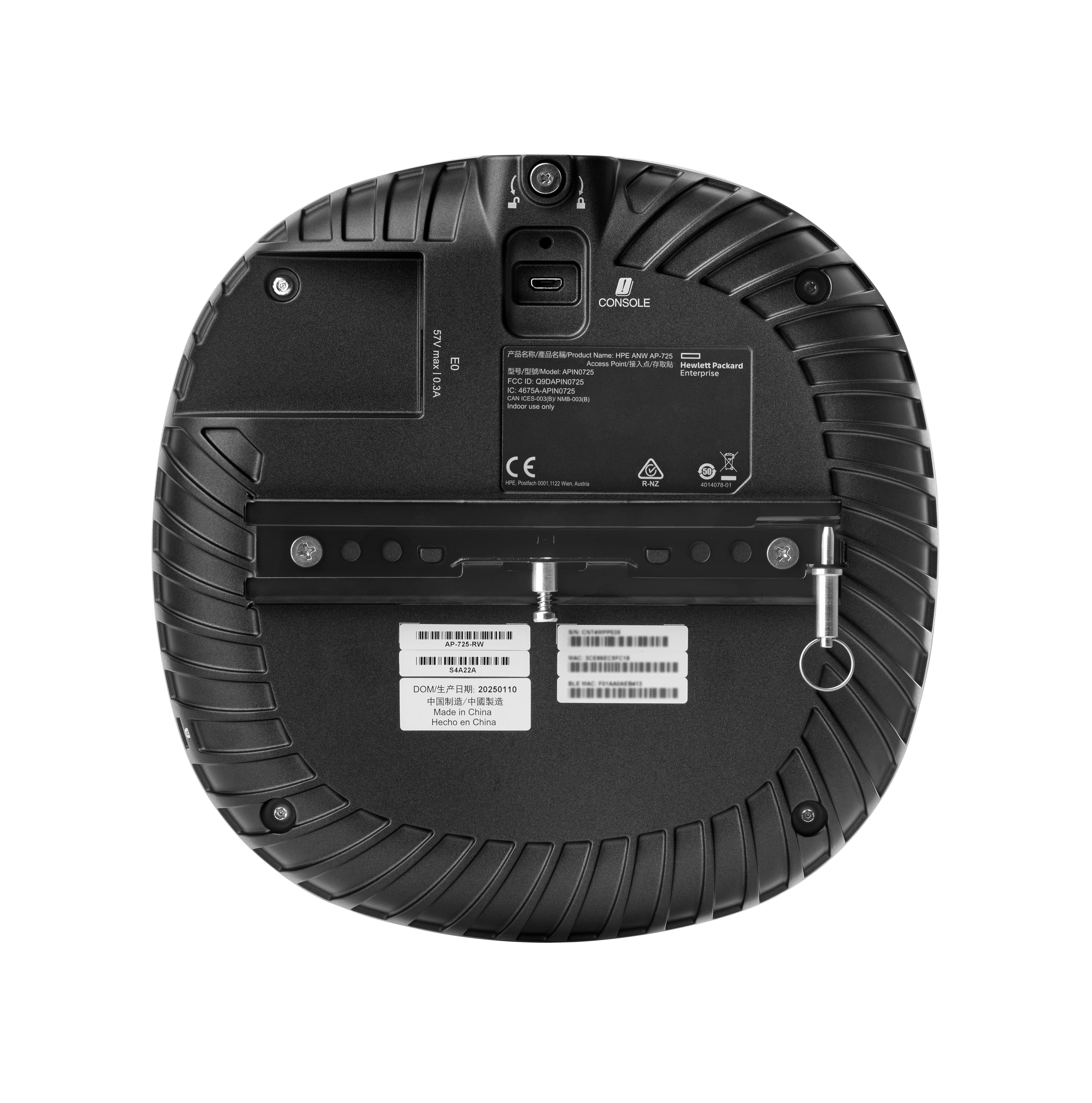 HPE Aruba Networking AP-725 (RW) - Campus - Accesspoint