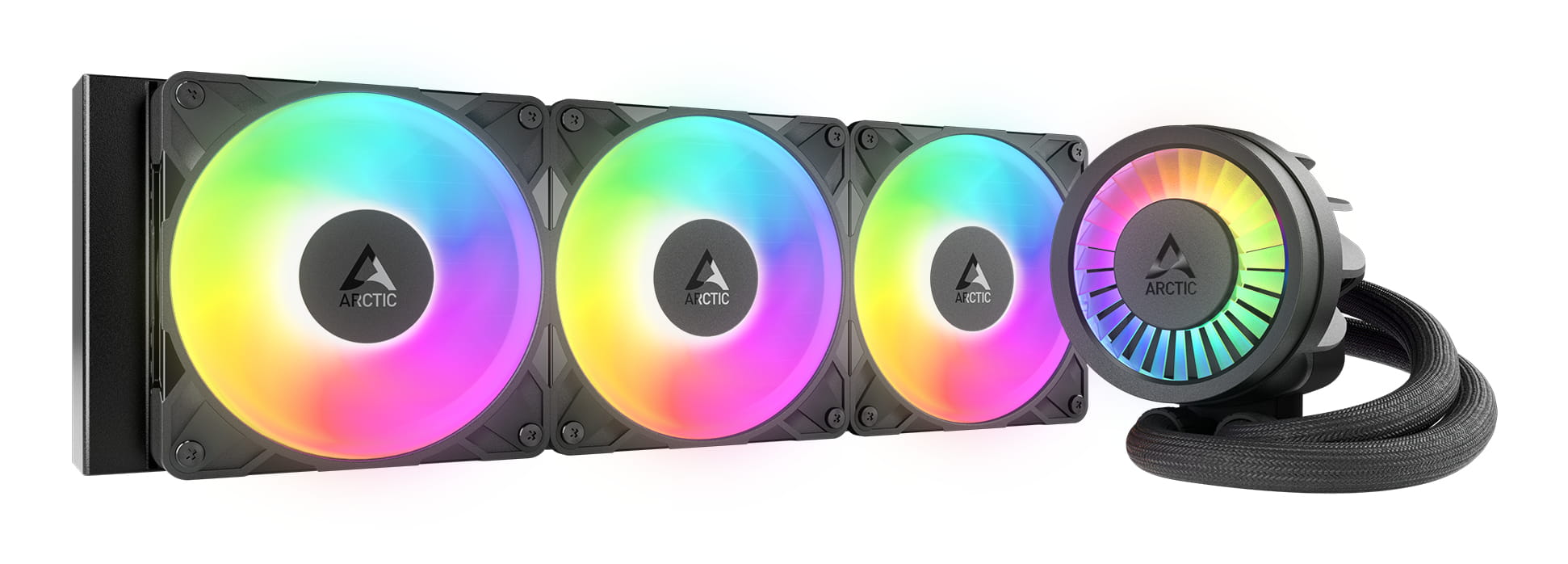 Arctic Liquid Freezer III Pro 360 A-RGB - Prozessor-Flüssigkeitskühlsystem - Kühlergröße: 360 mm - (für: AM5, AM4, LGA1700, LGA1851)