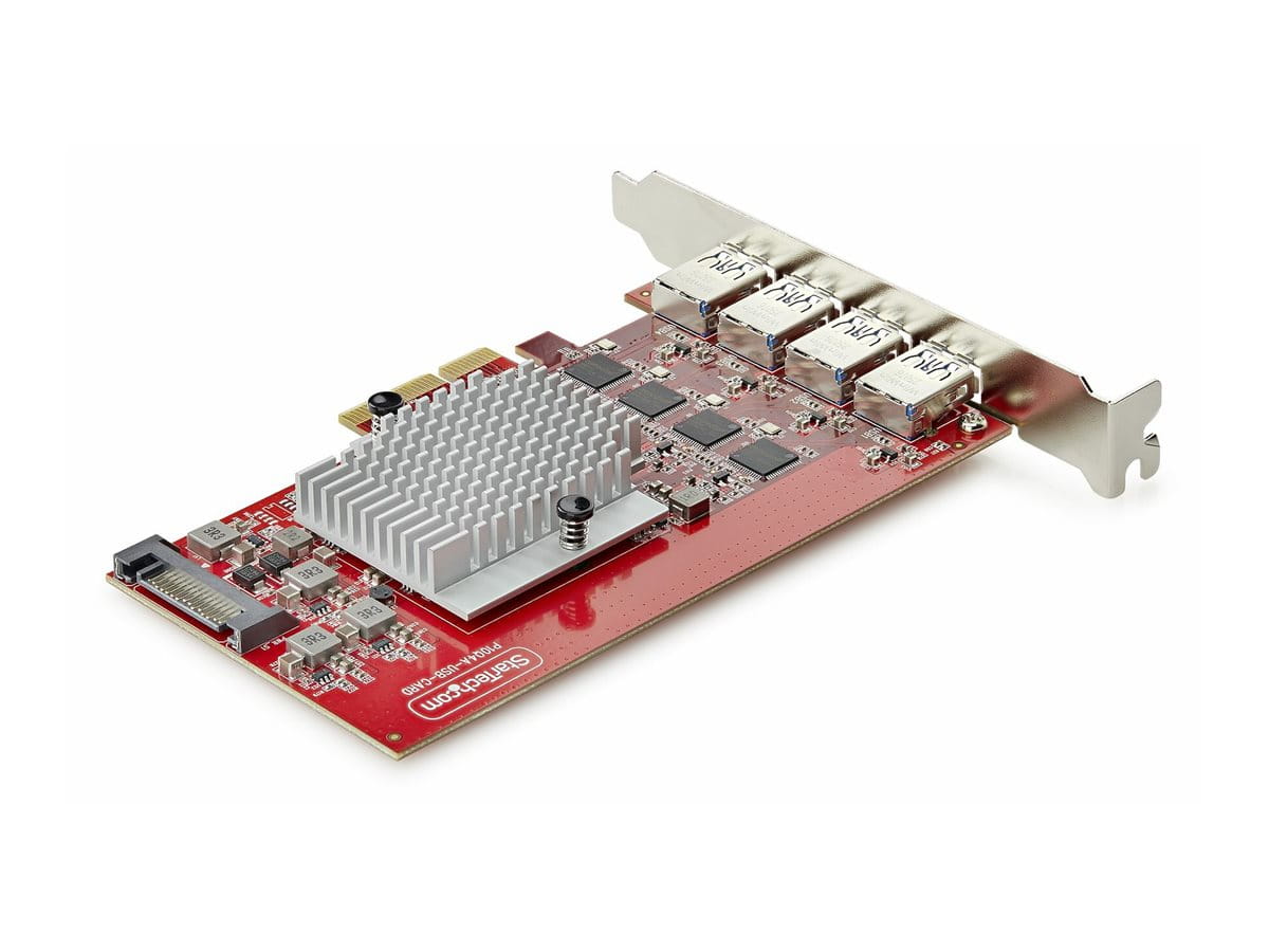 StarTech.com USB-Adapter - PCIe 3.0 x4 Low-Profile