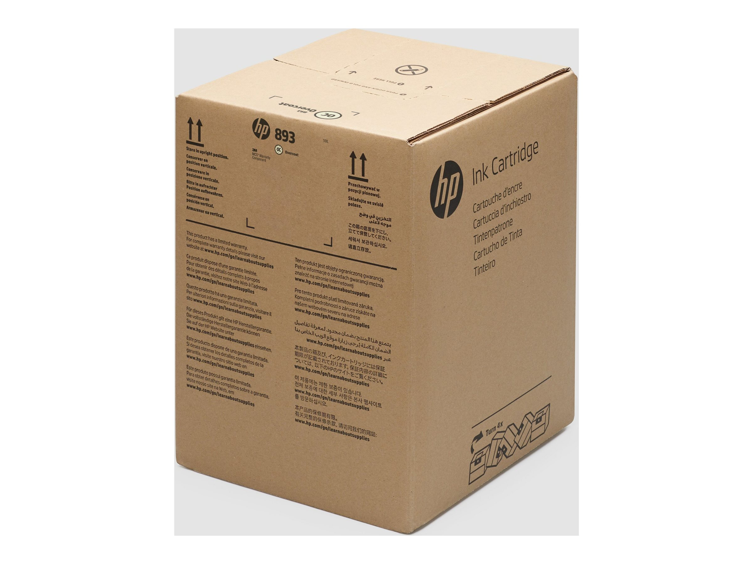 HP 893 - 10 L - Übermantel B - original - Latex