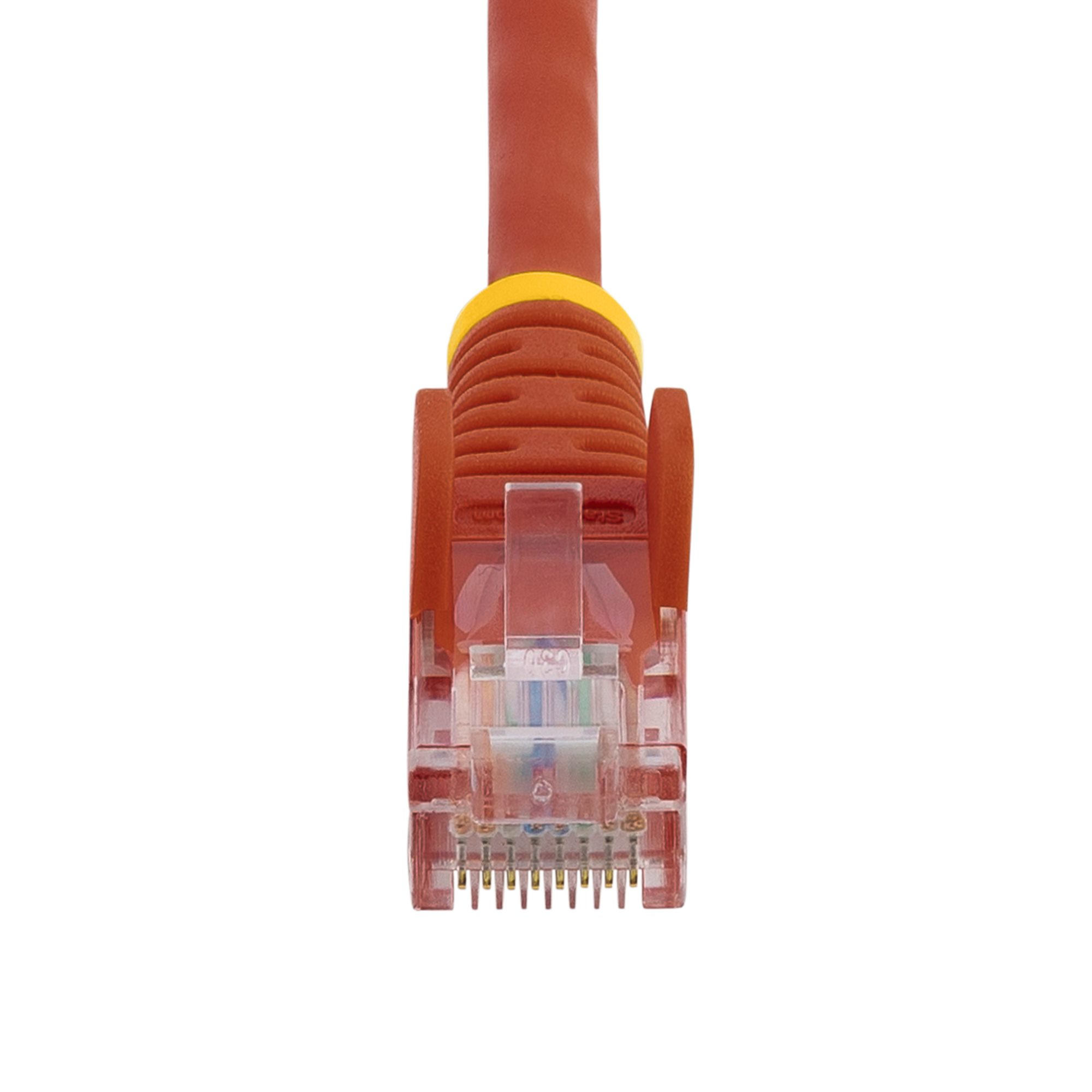 StarTech.com CAT5e Cable - 10 m Red Ethernet Cable - Snagless - CAT5e Patch Cord - CAT5e UTP Cable - RJ45 Network Cable - Patch-Kabel - RJ-45 (M)