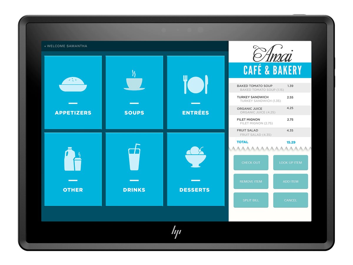 HP Engage Go 10 Mobile System - Tablet - Intel Core i3 1110G4 - Android 11 GMS - UHD Graphics - 4 GB RAM - 256 GB SSD NVMe - 25.4 cm (10")
