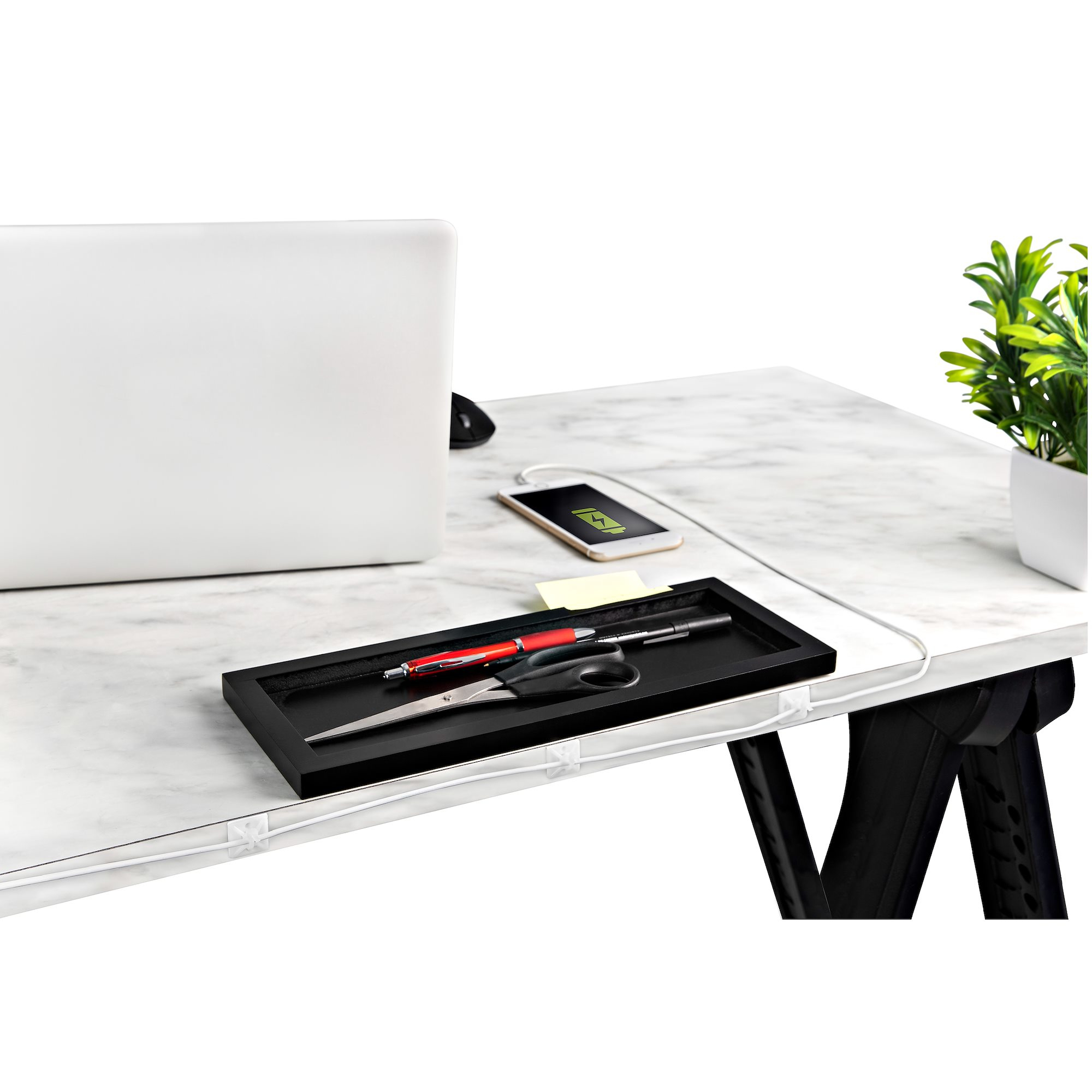 StarTech.com 100 Stück Selbstklebende Kabelbinderhalterungen - Mittel - Kabelbinderhalterung - weiß - TAA-konform (Packung mit 100)