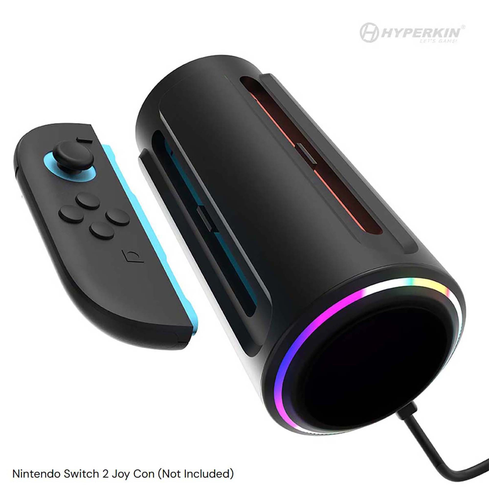 Hyperkin M07719, Nintendo Switch, Ladestation, Schwarz, 1 Stück(e), 114,3 mm, 63,5 mm