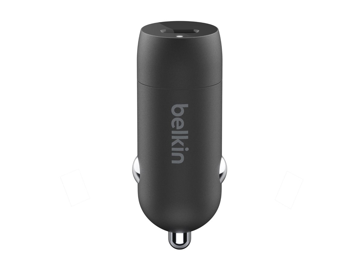 Belkin BoostCharge - Auto-Netzteil - 30 Watt - 3 A - Fast Charge, Power Delivery 3.1 (USB-C)