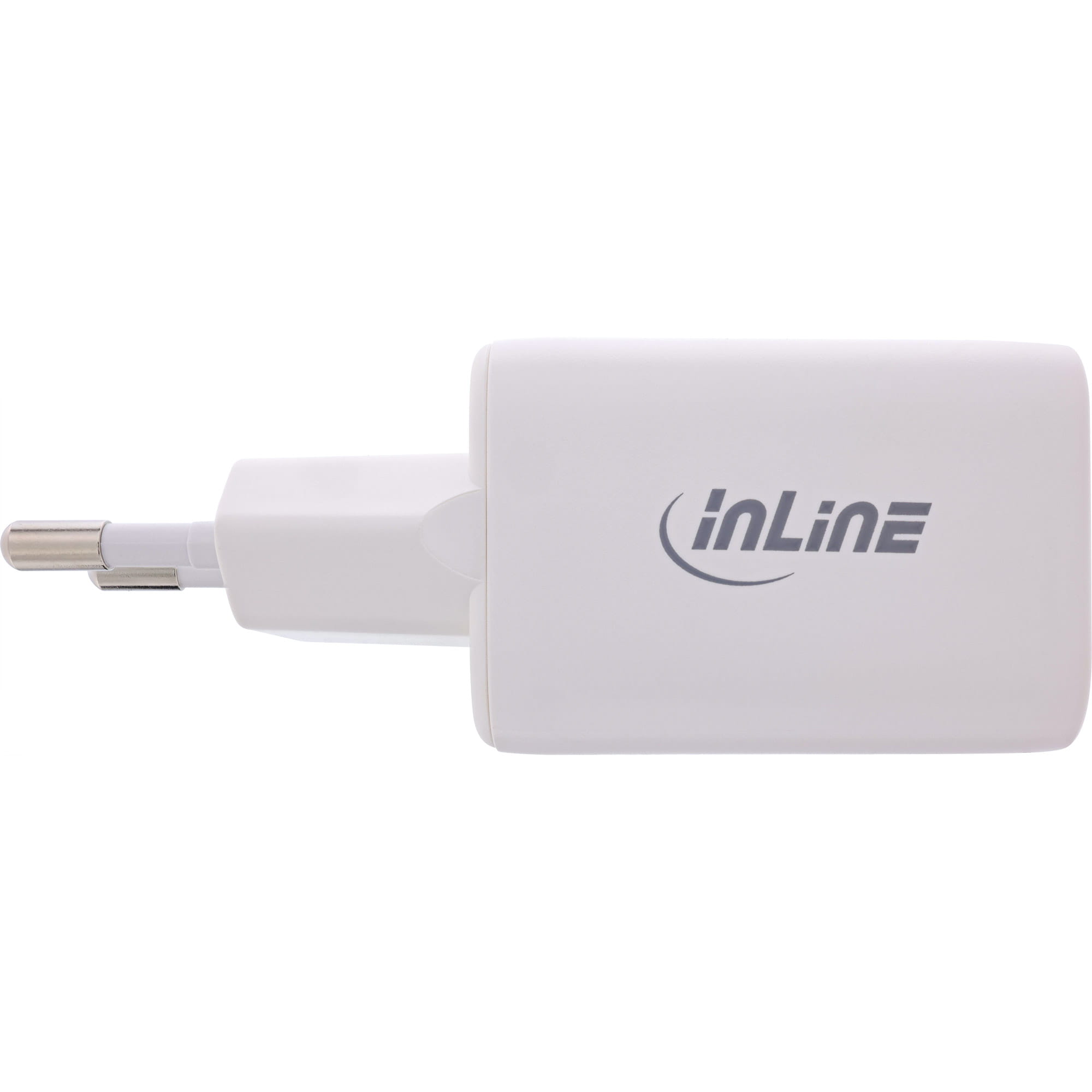 InLine Power Delivery + Quick Charge USB Netzteil - 33W - USB-A + USB-C - weiß