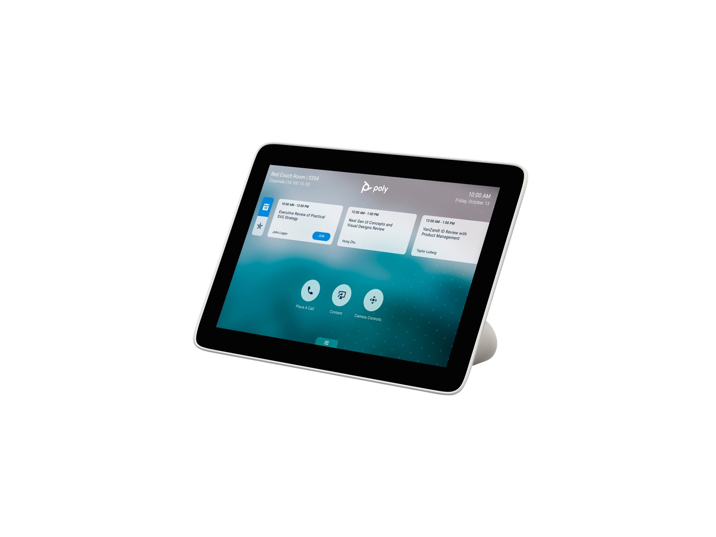 HP Poly TC8 - Touch Controller - Zoom-zertifiziert, Zertifiziert für Microsoft Teams