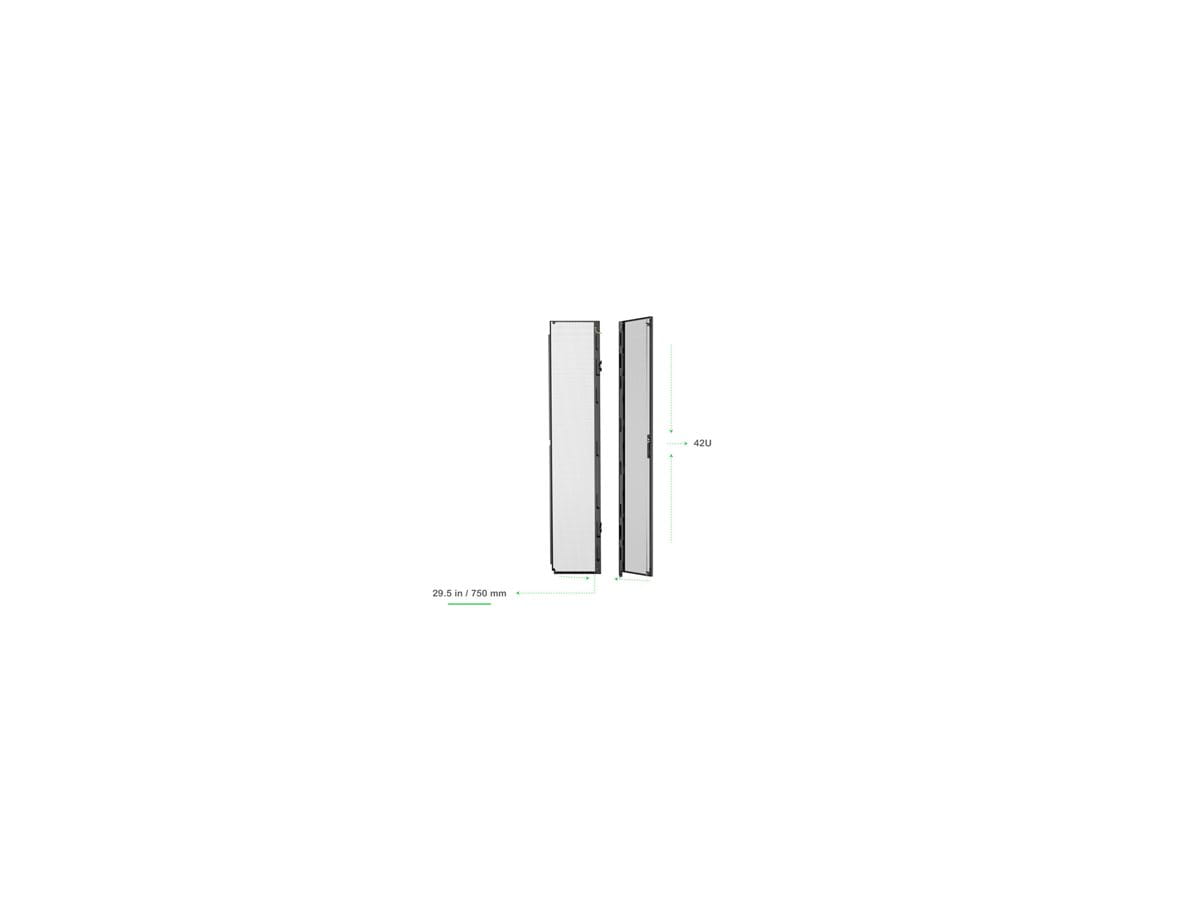 APC NetShelter SX Gen 2 - Rack-Tür - Ersatzteil