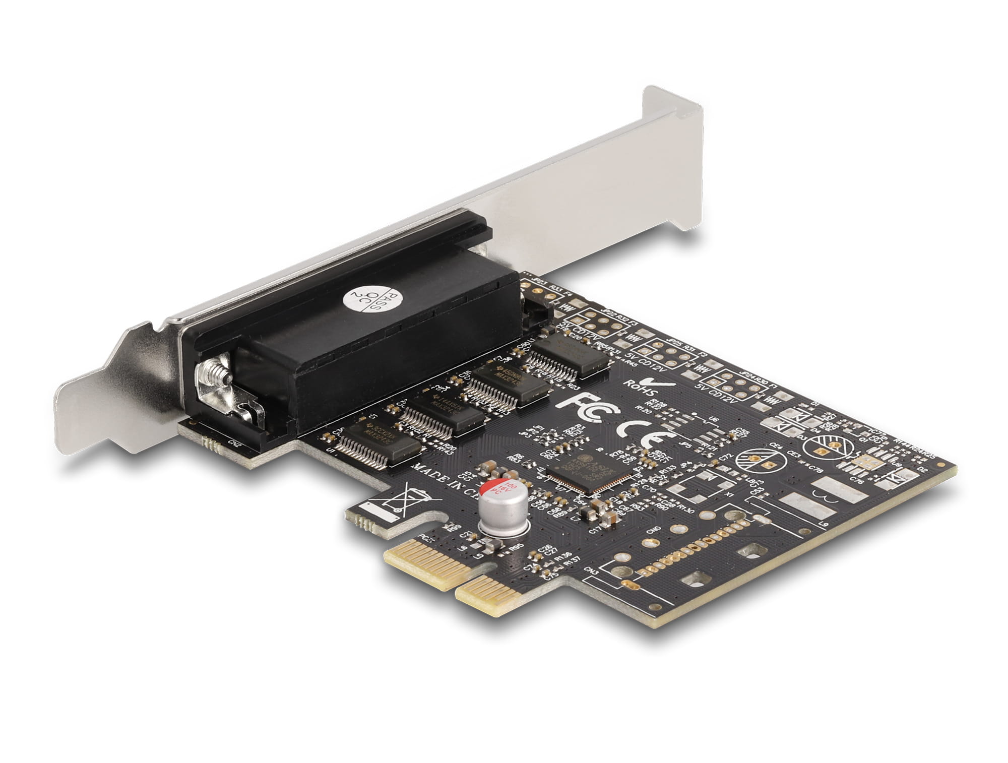 Delock Serieller Adapter - PCIe 2.0 Low-Profile