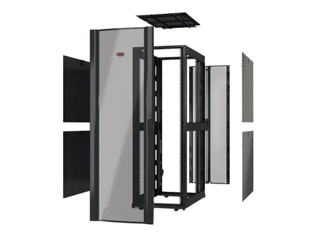 APC NetShelter SX Deep Enclosure Without Doors - Schrank - Schwarz - 42HE - 48.3 cm (19") APC NetShelter SX Deep Enclosure Without Doors - Schrank - Schwarz - 42HE - 48.3 cm (19")