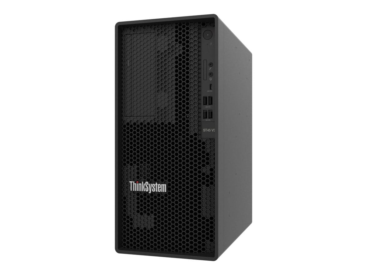 Lenovo ThinkSystem ST45 V3 7DH5 - Server - Tower - 1-Weg - 1 x EPYC 4344P / 3.8 GHz - RAM 32 GB - nicht Hot-Swap-fähig 8.9 cm (3.5")