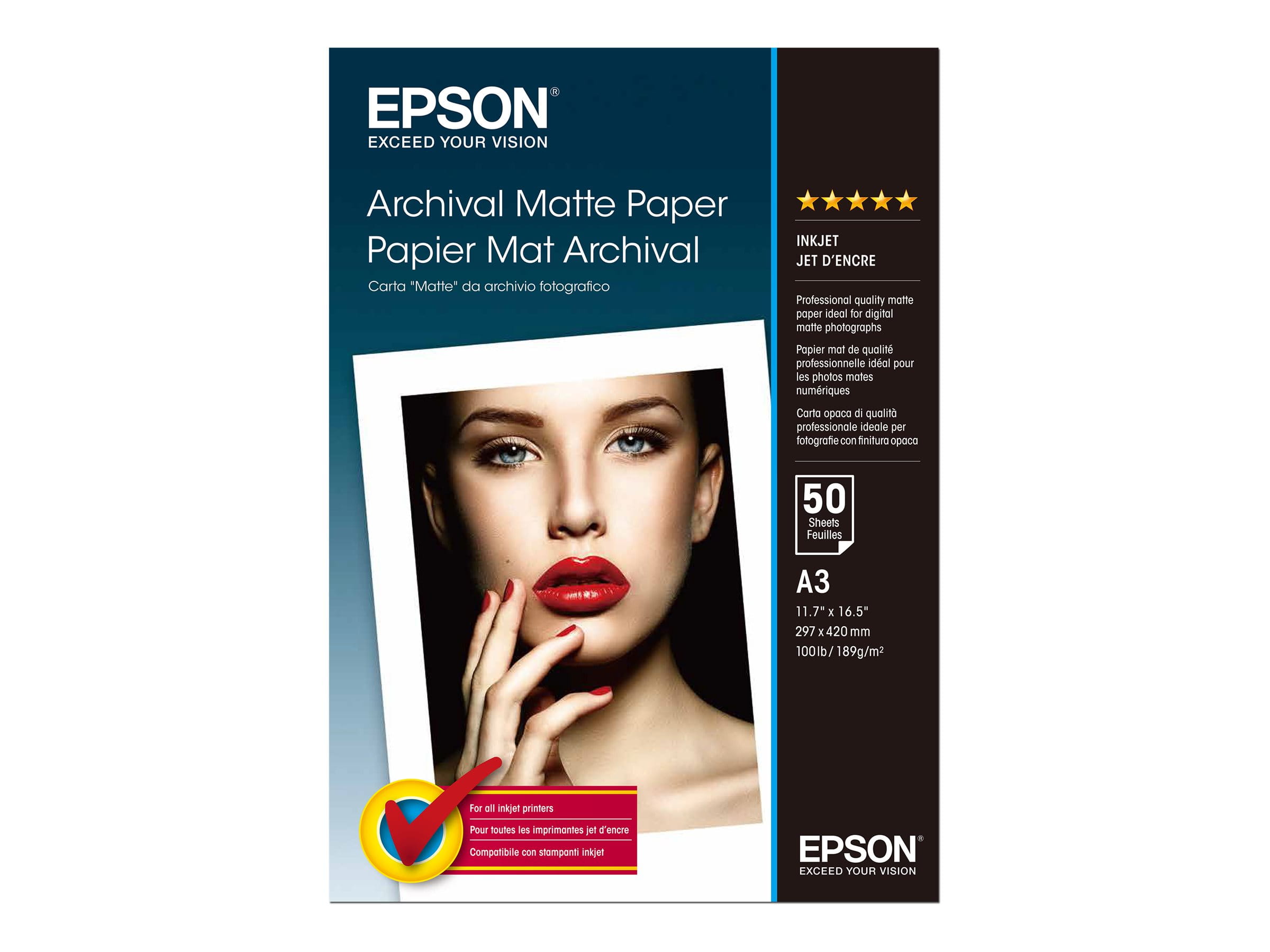 Epson Archival - Matt - A3 (297 x 420 mm) - 192 g/m²