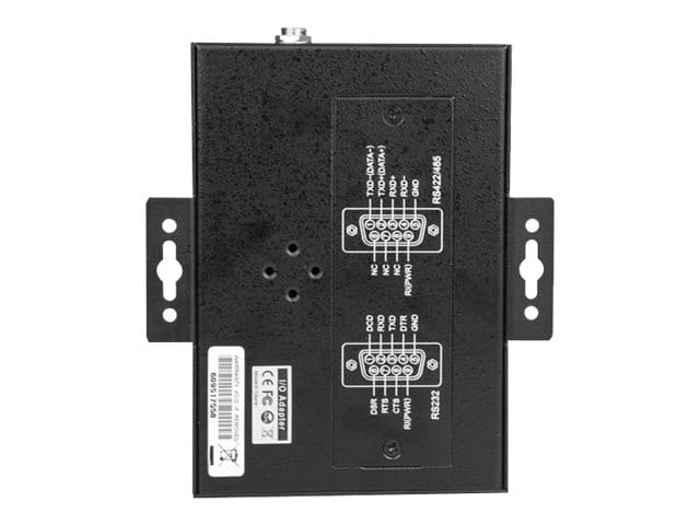 StarTech.com 4 Port Serieller Hub, USB auf RS232/RS485/RS422 Adapter - Industrieller USB 2.0 auf DB9 Konverter Hub - IP30 Schutzklasse - Hutschienenmontierbar, 15kV ESD Schutz (ICUSB234854I)