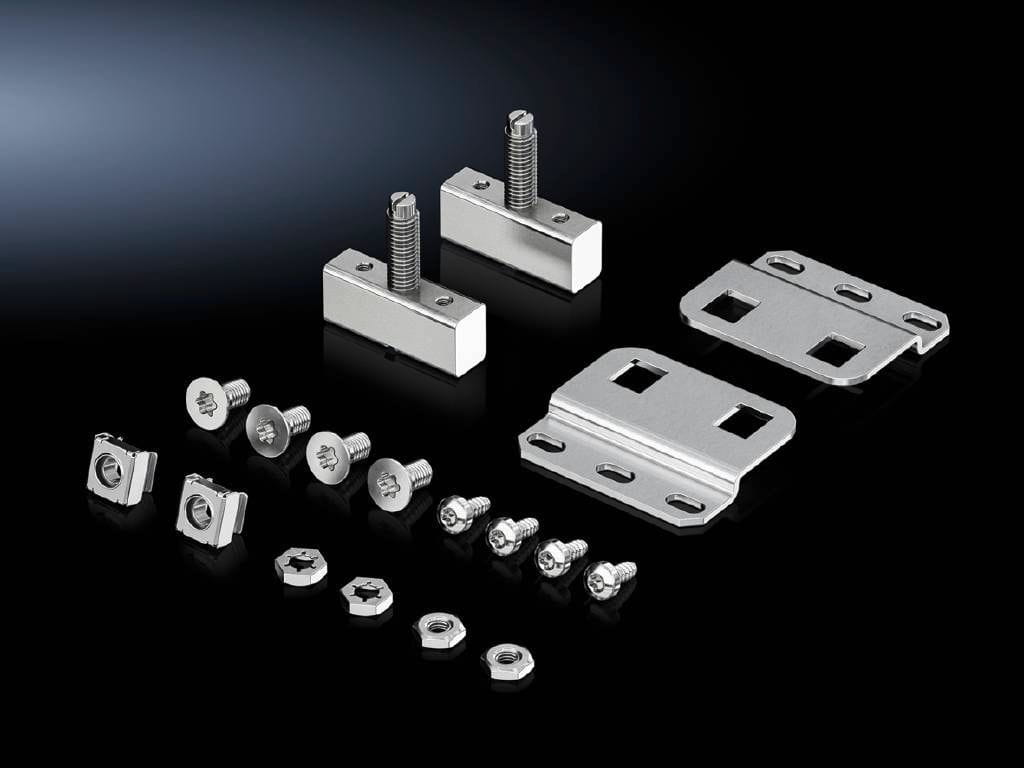 Rittal 8617.650, Montageset, Stahl, Silber, 1 Stück(e)