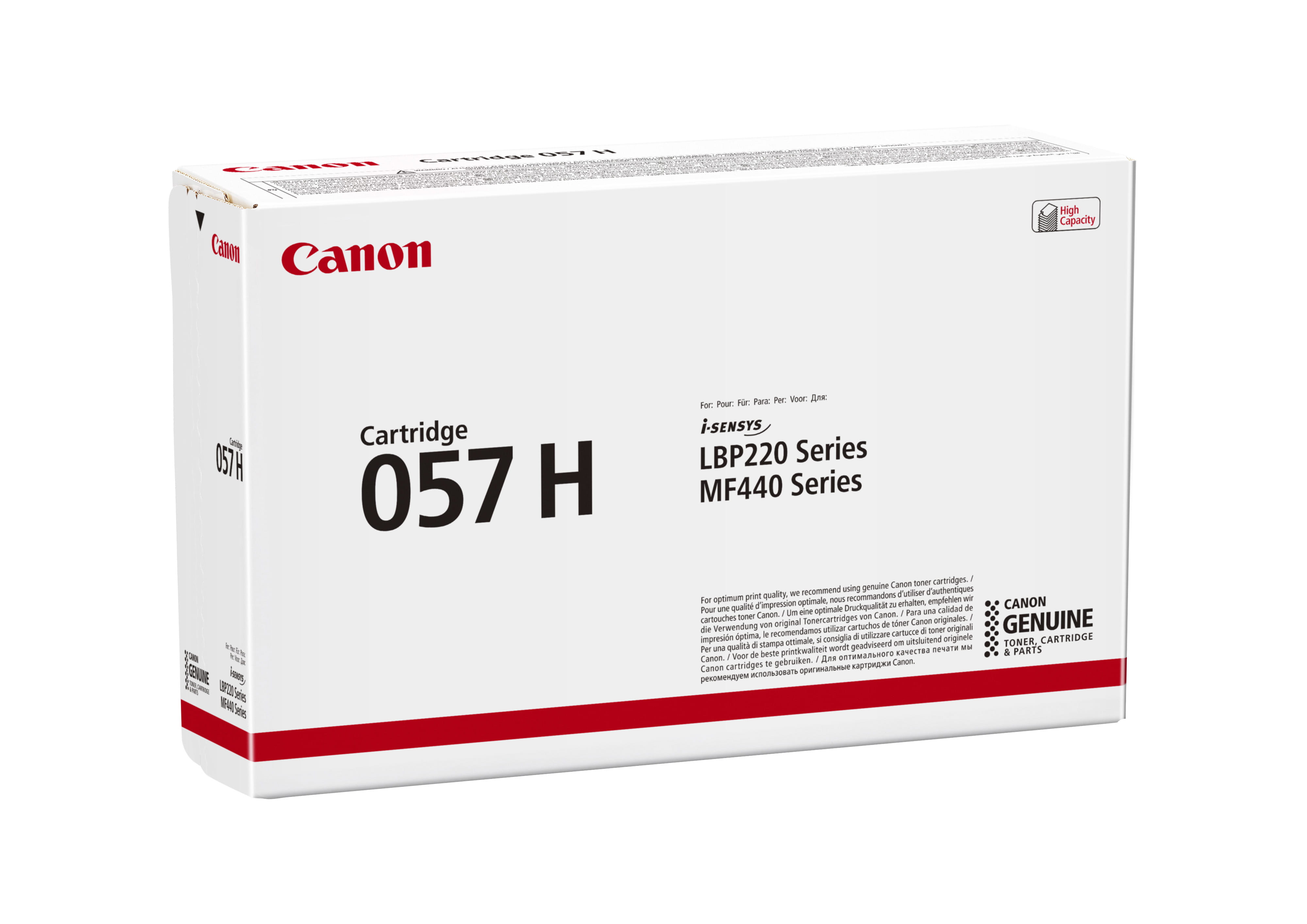 Canon 057 H - Mit hoher Kapazität - Schwarz