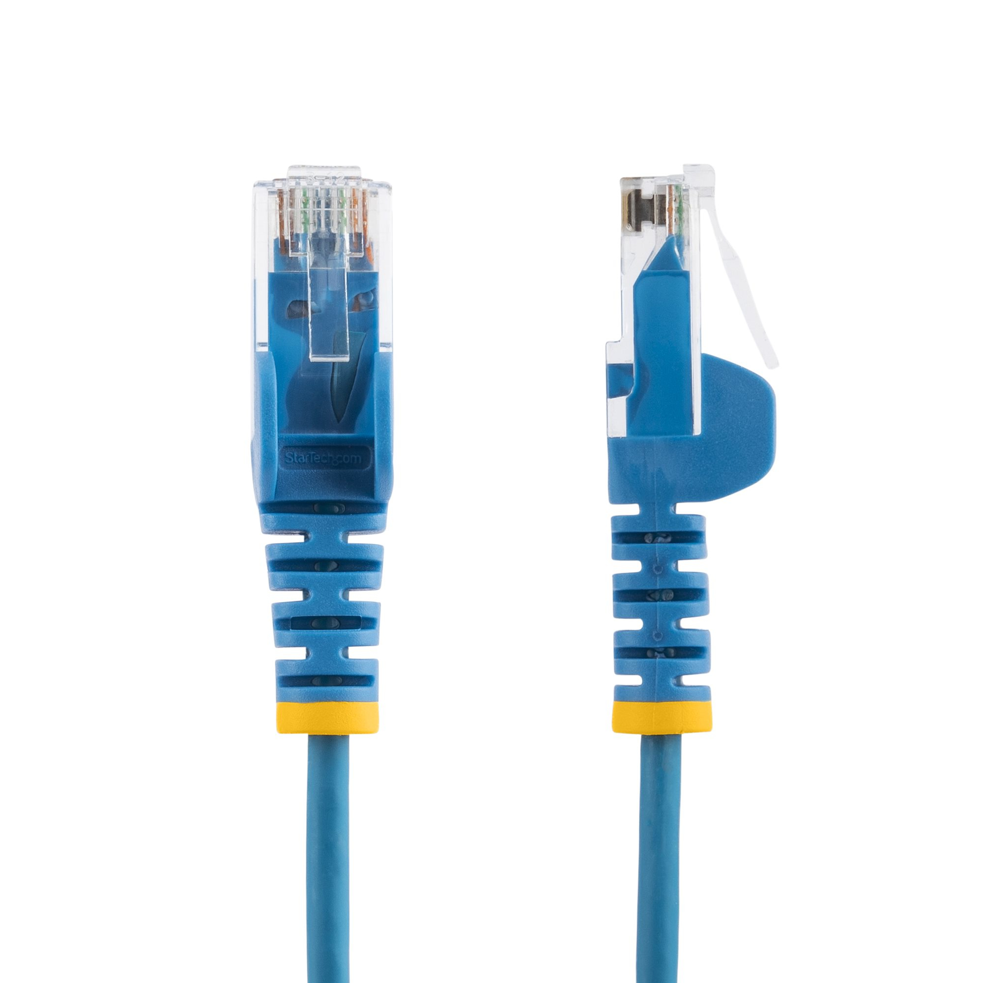StarTech.com 3m Slim LSZH CAT6 Ethernet Cable, 10 Gigabit Snagless RJ45 100W PoE Patch Cord, CAT 6 10GbE UTP Network Cable w/Strain Relief, Blue, ETL, Low Smoke Zero Halogen - Category 6 - 28AWG (N6PAT300CMBLS)