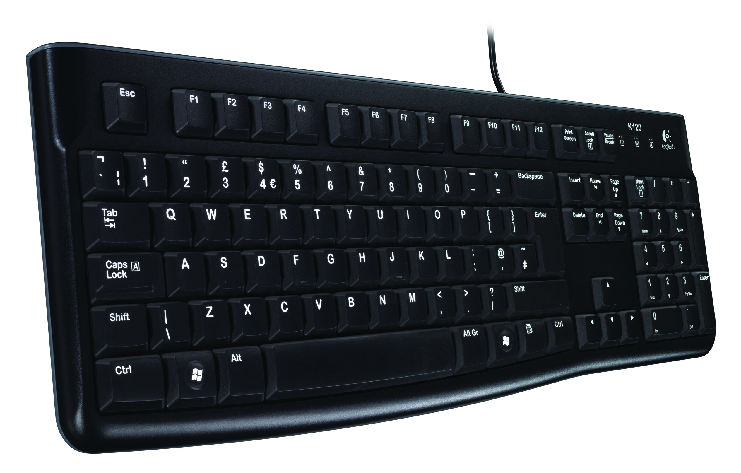 Logitech K120 - Tastatur - USB - Schweiz