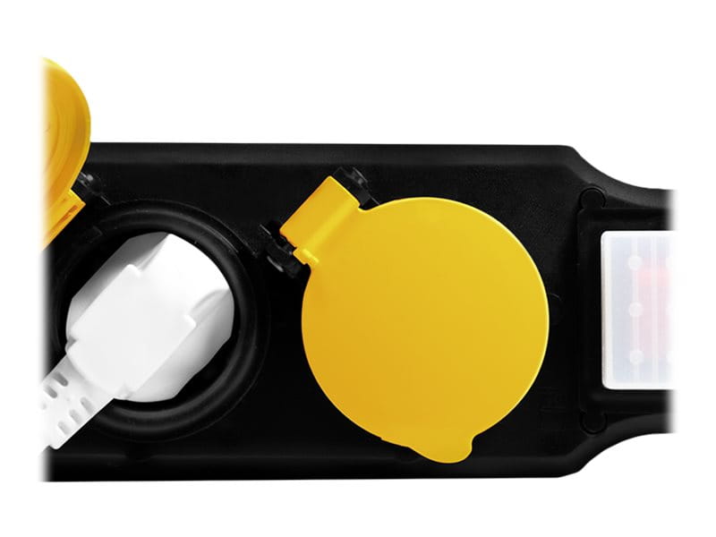 LogiLink Steckdosenleiste - Wechselstrom 250 V - 3680 Watt - Ausgangsanschlüsse: 3 (3 x Stecker CEE 7/3)