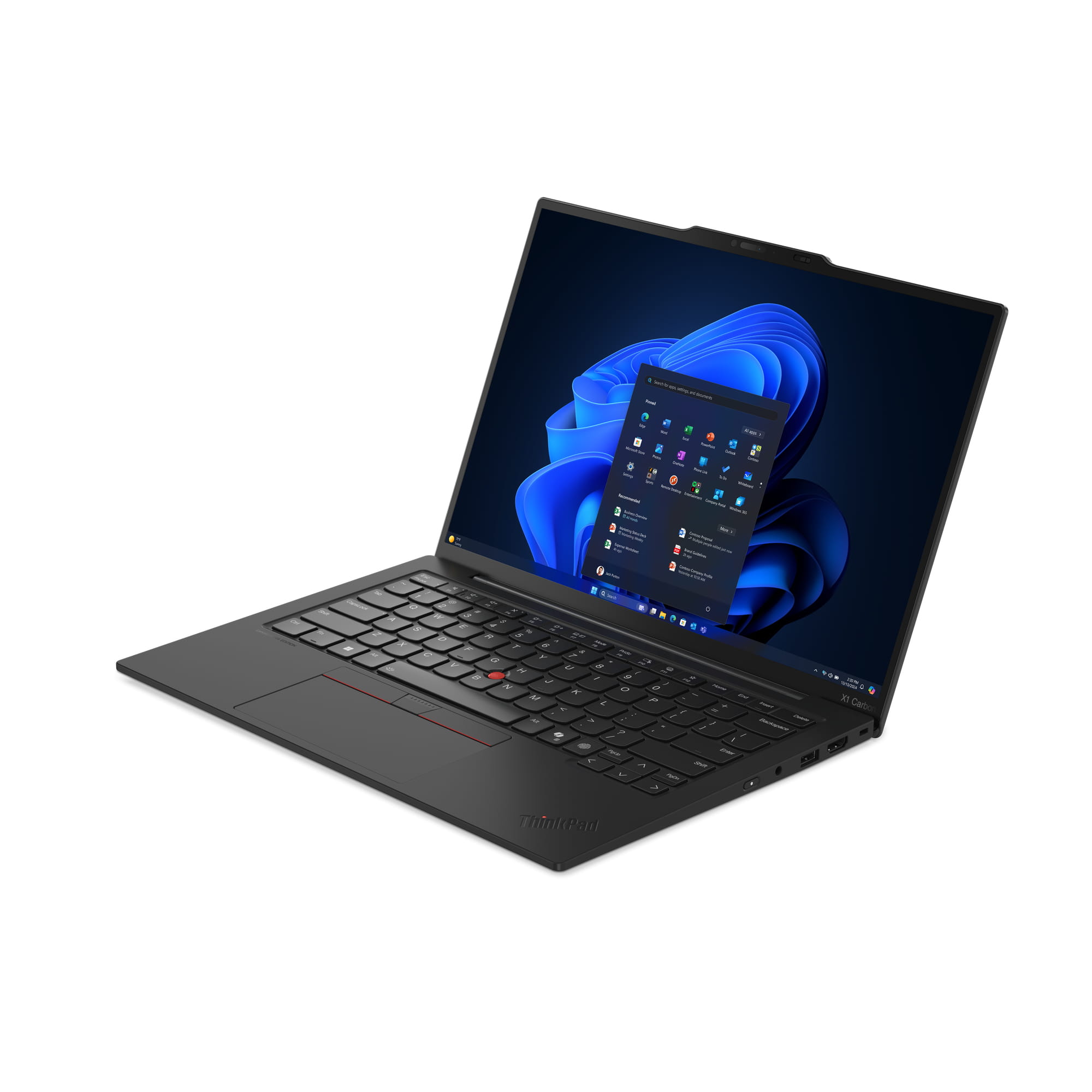 Lenovo ThinkPad X1 Carbon Gen 13 21NX - 180°-Scharnierdesign - Intel Core Ultra 7 255U - Evo - Win 11 Pro - Intel Graphics - 16 GB RAM - 512 GB SSD TCG Opal Encryption 2, NVMe - 35.6 cm (14")