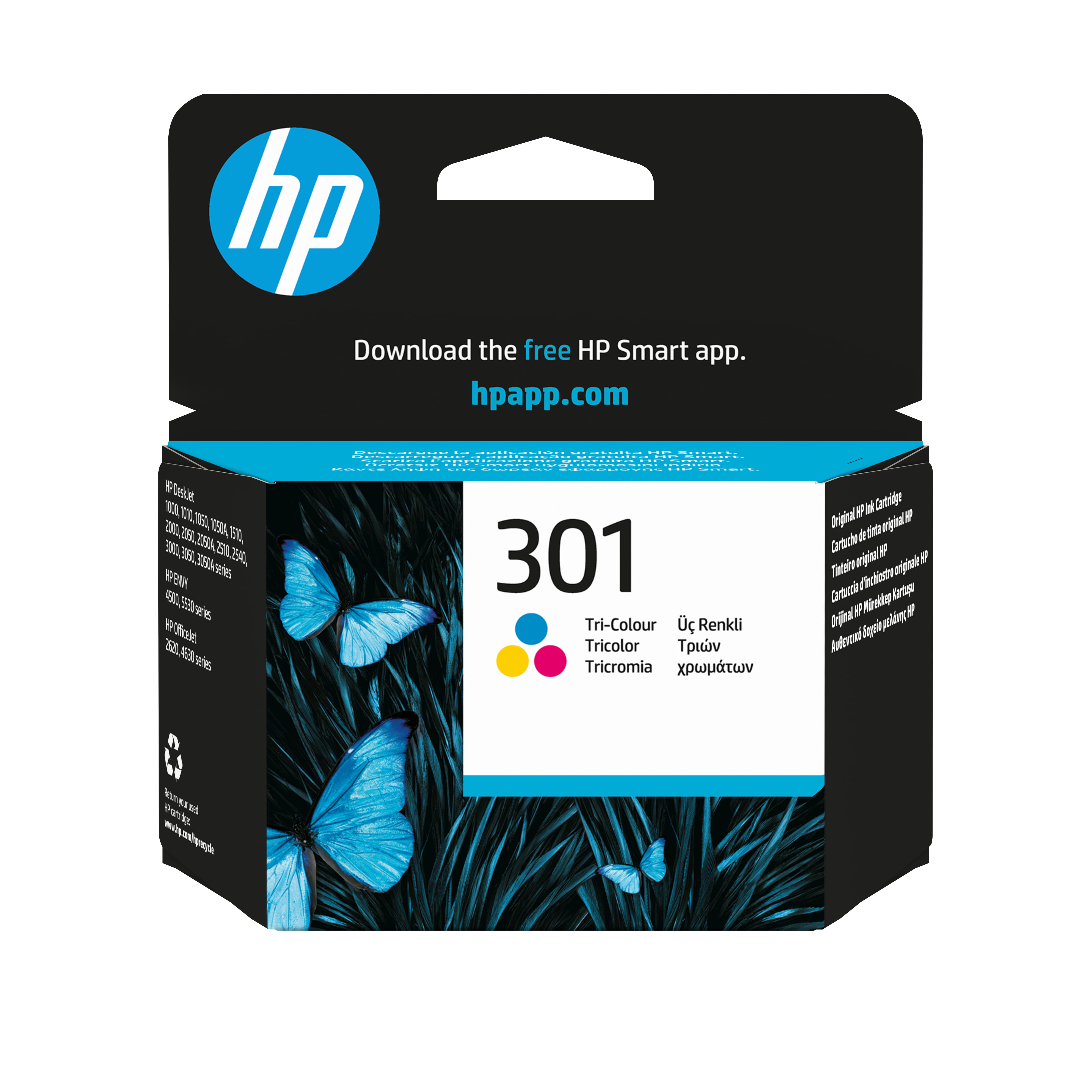 HP 301 - 3 ml - Farbe (Cyan, Magenta, Gelb) -