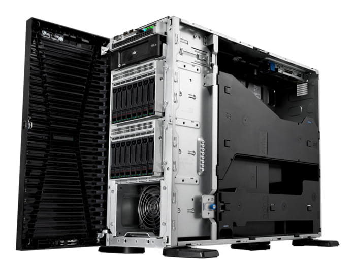 HPE ProLiant ML110 Gen11 - Server - Tower - 4.5U - 1-Weg - 1 x Xeon Gold 5416S / 2 GHz - RAM 64 GB - SATA/SAS/NVMe - Hot-Swap 6.4 cm (2.5")