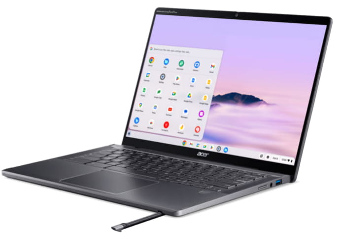 Acer Chromebook CPE794-1N-TCO-53WE, Intel Core Ultra 5, 1,43 GHz, 35,6 cm (14"), 1920 x 1200 Pixel, 16 GB, 256 GB