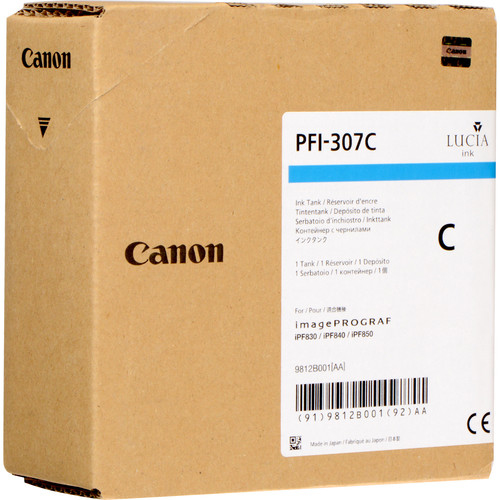 Canon PFI-307 C - 330 ml - Cyan - original - Tintenbehälter