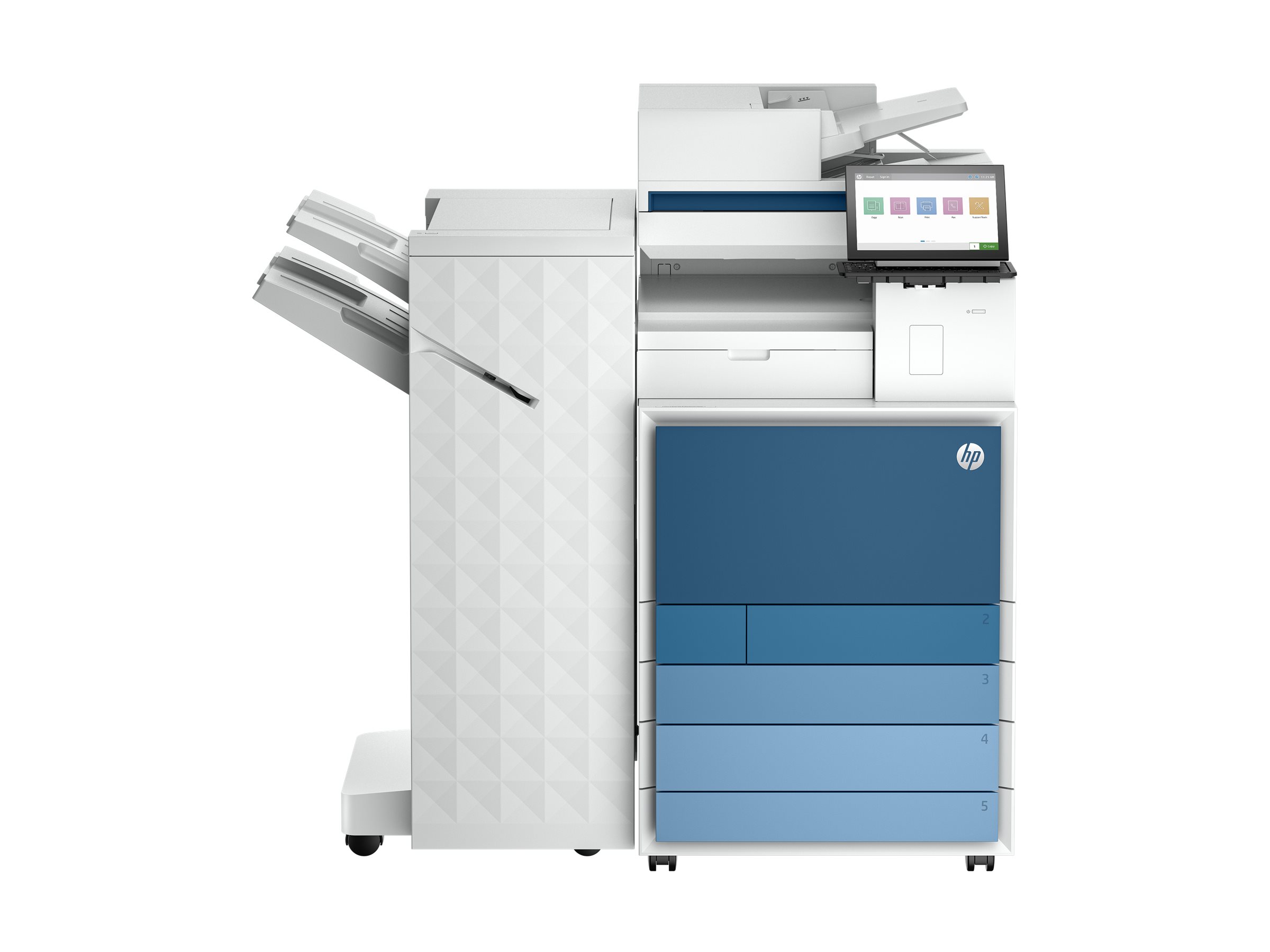HP LaserJet Enterprise Flow MFP 8801z+ - Multifunktionsdrucker - Farbe - Laser - A3 (297 x 420 mm)
