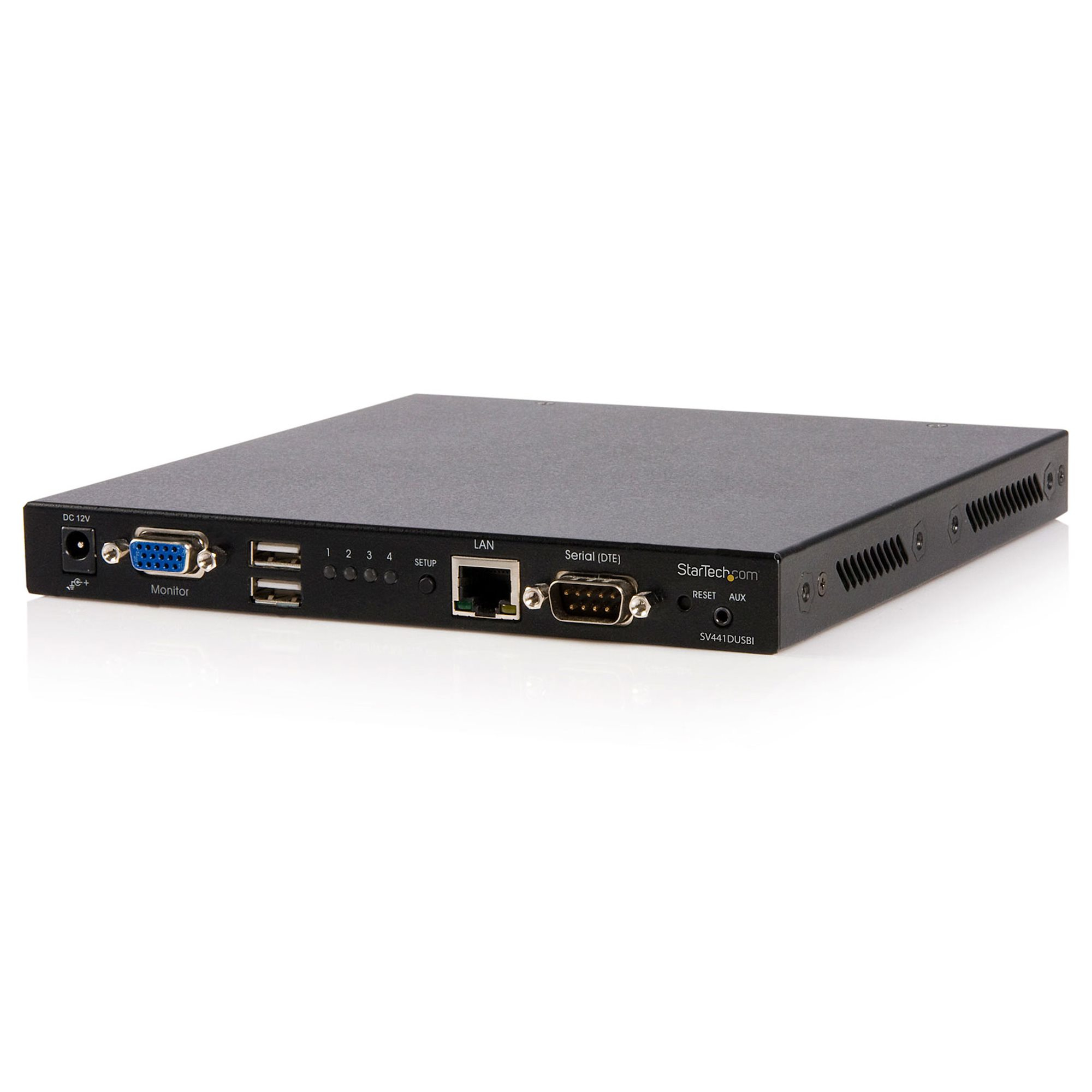 StarTech.com 4 Port USB VGA IP KVM Switsch mit Virtual Media
