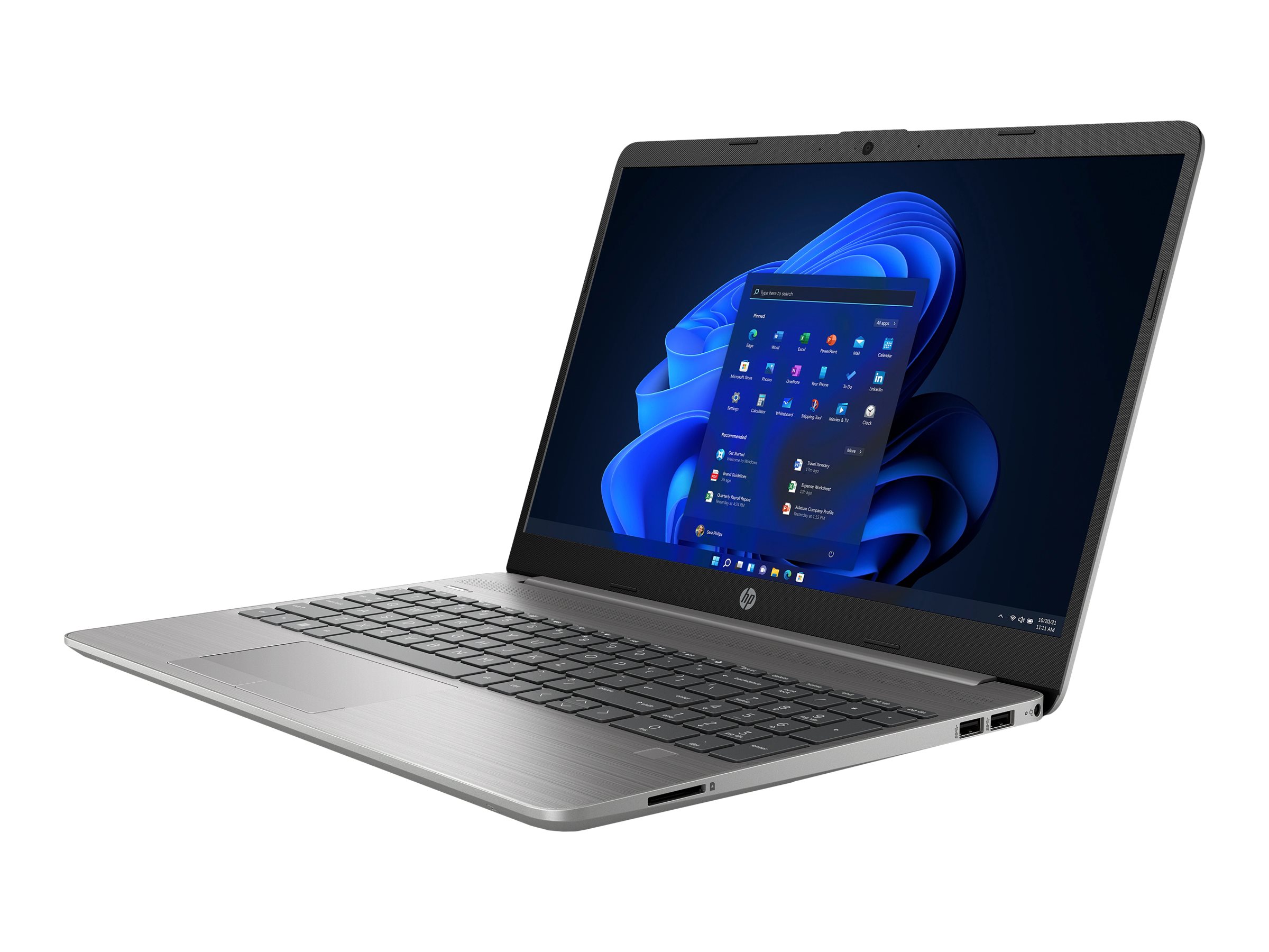 HP 255 G9 Notebook - AMD Ryzen 5 5625U / 2.3 GHz - Win 11 Pro - Radeon Graphics - 16 GB RAM - 512 GB SSD NVMe, HP Value - 39.6 cm (15.6")