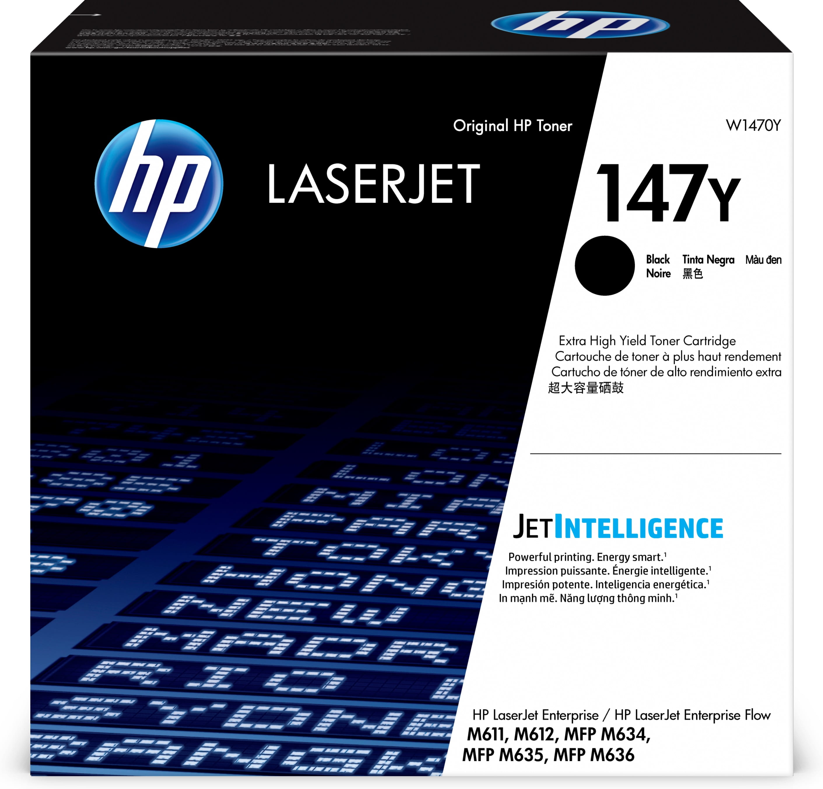 HP 147Y - Besonders hohe Ergiebigkeit - Schwarz - original - LaserJet - Tonerpatrone (W1470Y)