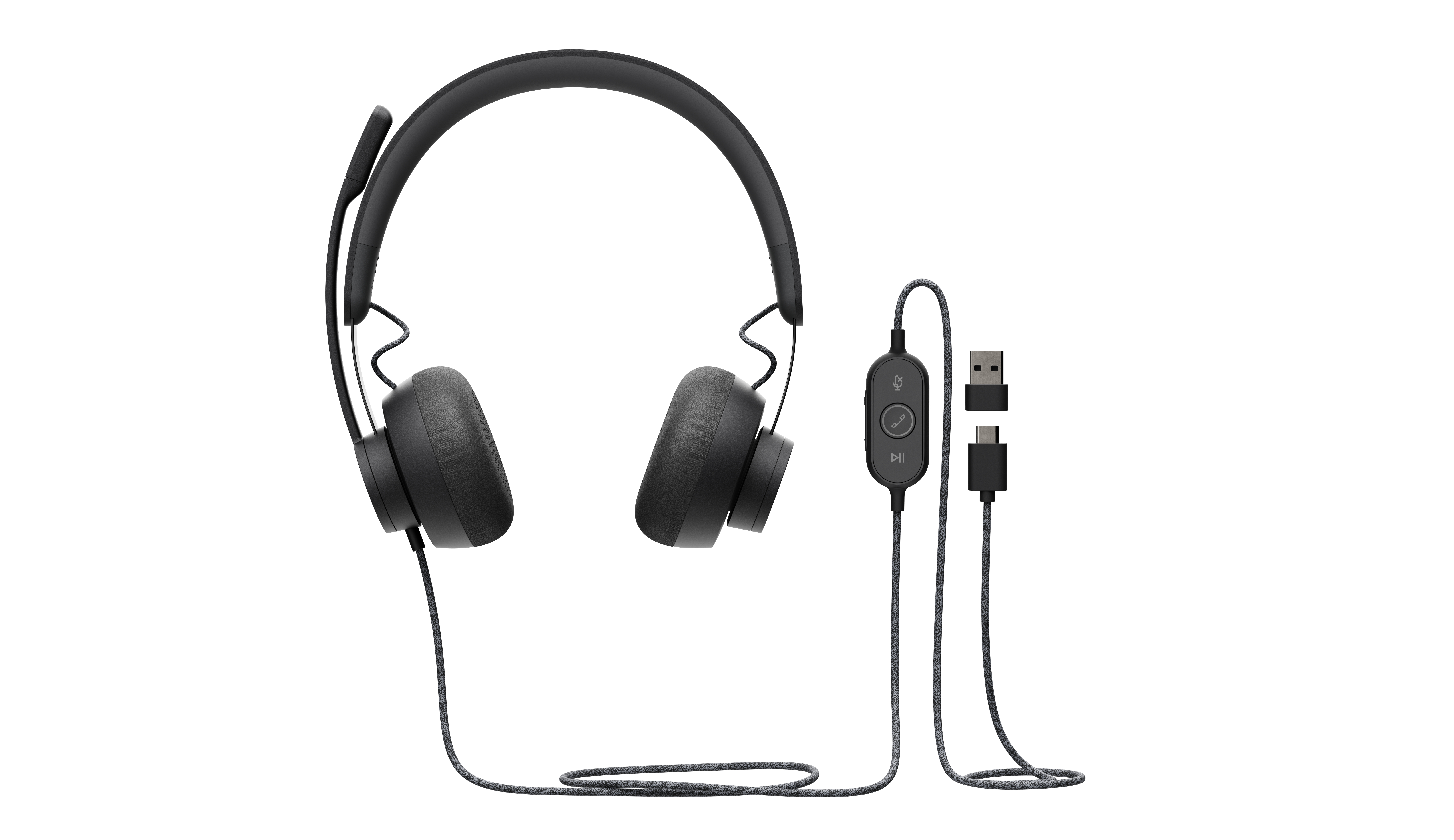 Logitech Zone Wired - Headset - On-Ear - kabelgebunden