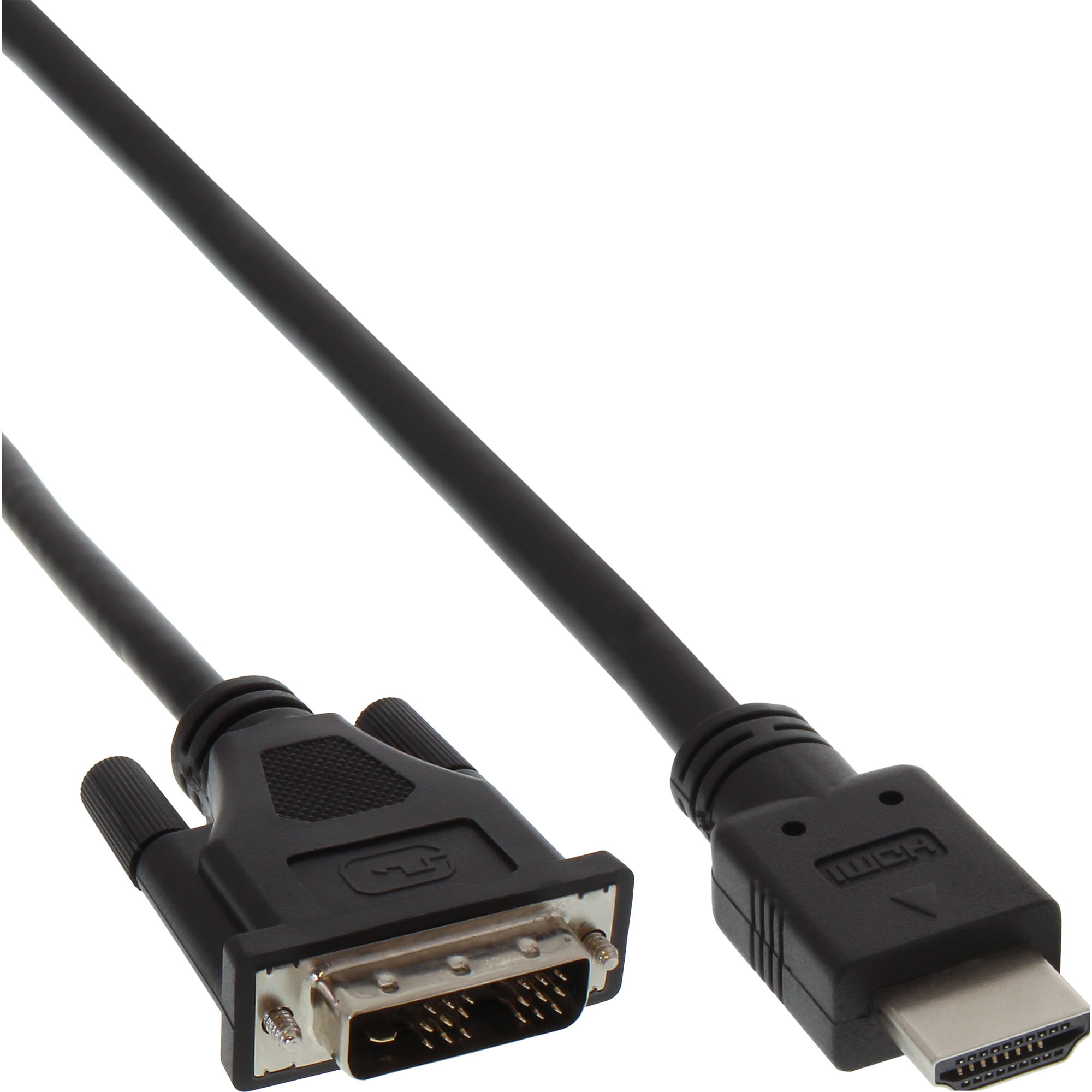 InLine HDMI-DVI Adapterkabel - HDMI Stecker auf DVI 18+1 Stecker - 1m