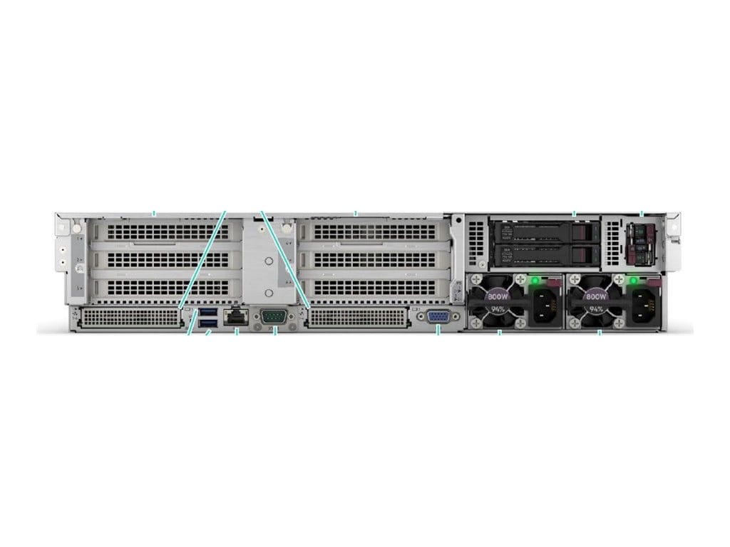 HPE ProLiant DL385 Gen11 - Server - Rack-Montage - 2U - zweiweg - 1 x EPYC 9224 / 2.5 GHz - RAM 32 GB - SATA/SAS/NVMe - Hot-Swap 6.4 cm (2.5") HPE ProLiant DL385 Gen11 - Server - Rack-Montage - 2U - zweiweg - 1 x EPYC 9224 / 2.5 GHz - RAM 32 GB - SATA/SAS/NVMe - Hot-Swap 6.4 cm (2.5")