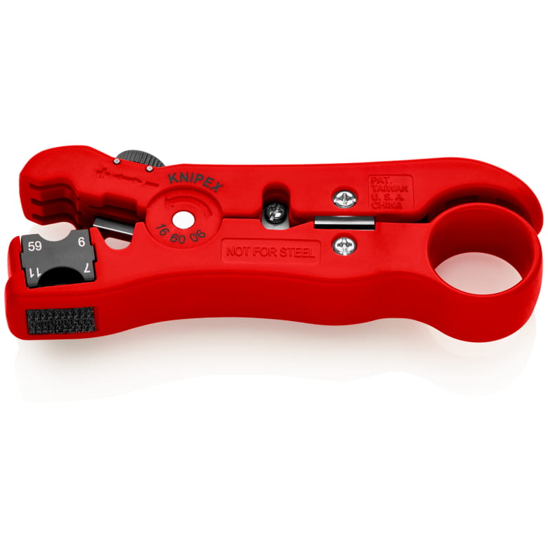 KNIPEX Kabel-Abisolierzange - für Koax- und