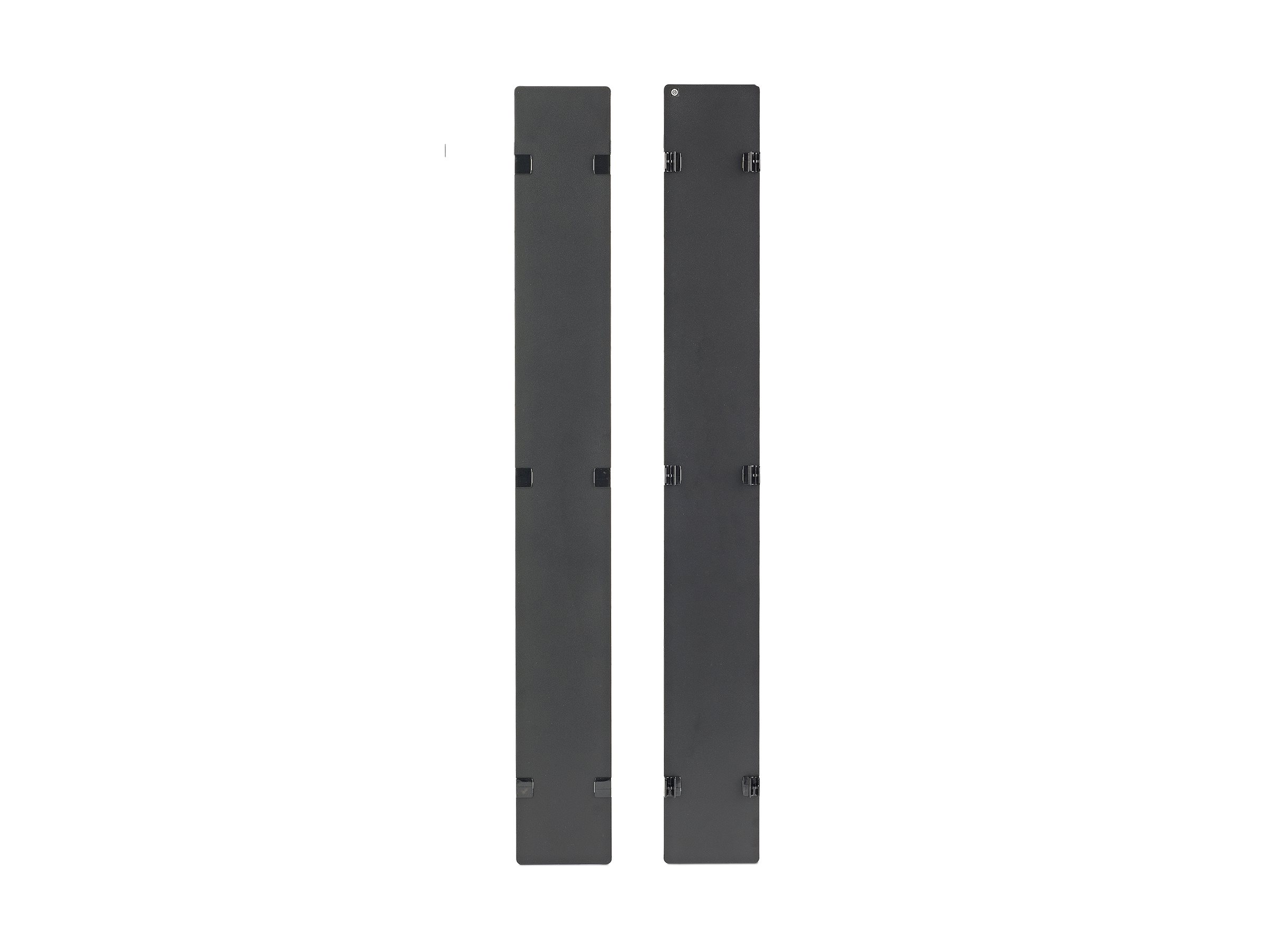 APC Rack-Kabelführungskonsolen-Abdeckung - Schwarz - 42HE - TAA-konform (Packung mit 2)