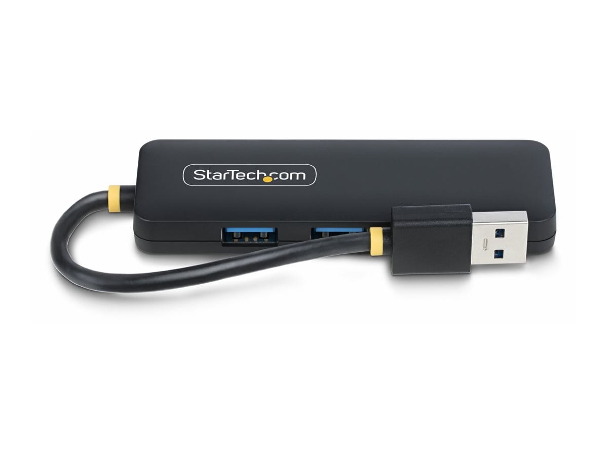 StarTech.com 4-Port USB-A Hub, 5Gbps, Bus Powered