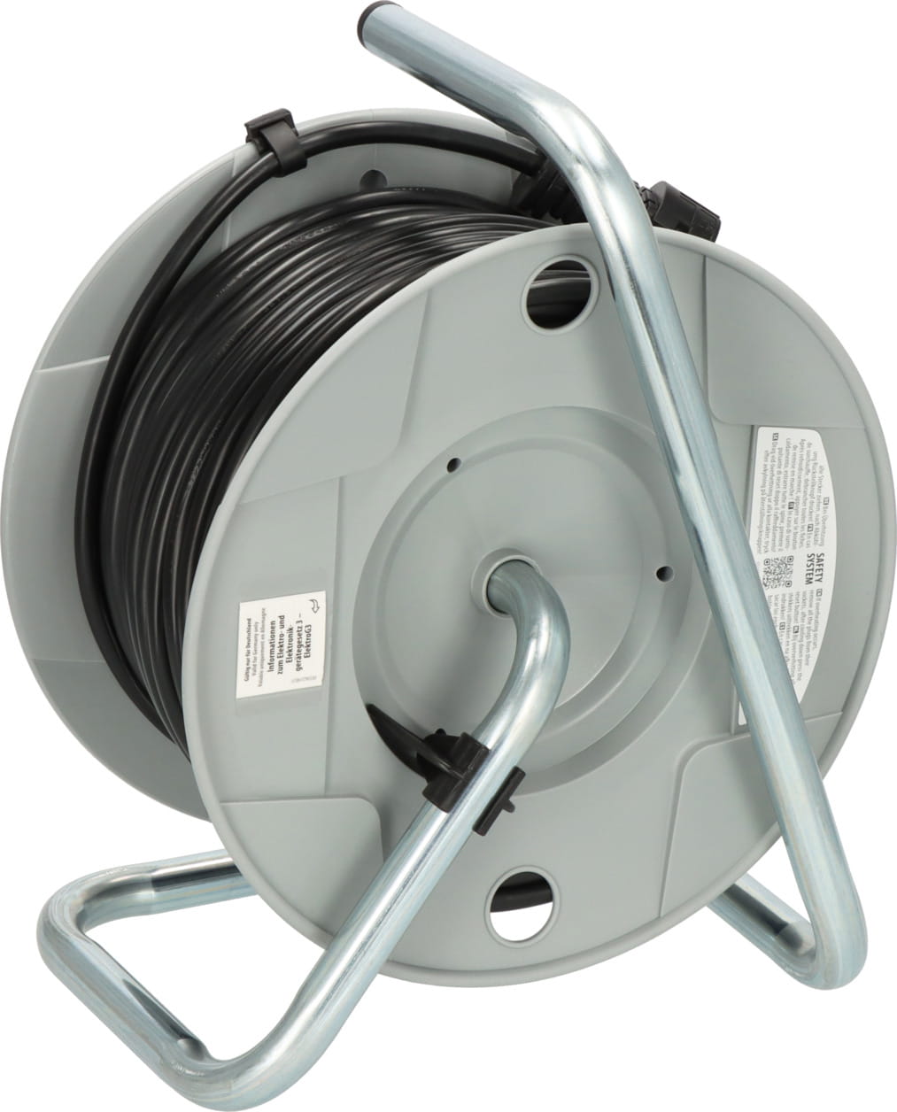 Brennenstuhl 1099160027, Grau, Polyvinylchlorid (PVC), 4 AC-Ausgänge, 50 m, IP20, 260 mm