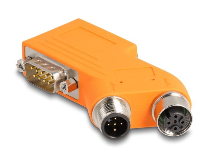 Delock Serieller Splitter - DB-9 schraubbar