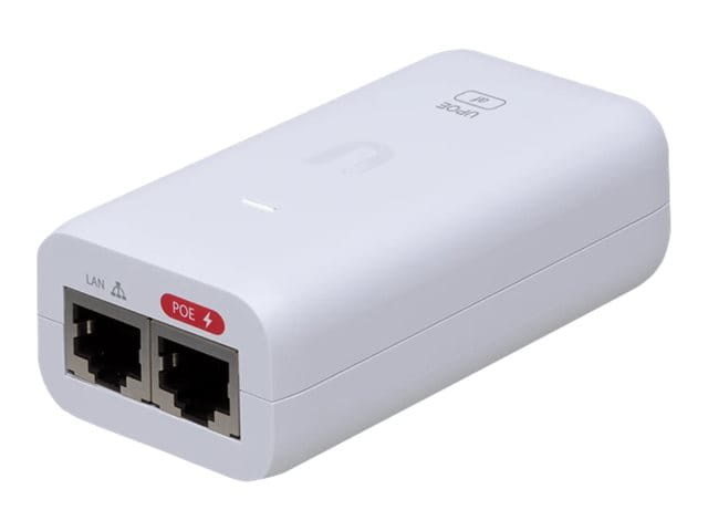 Ubiquiti U-POE-AF, Gigabit Ethernet, 1000 Mbit/s, Weiß, CE, FCC, IC, UL, 48 V, 100-240 V